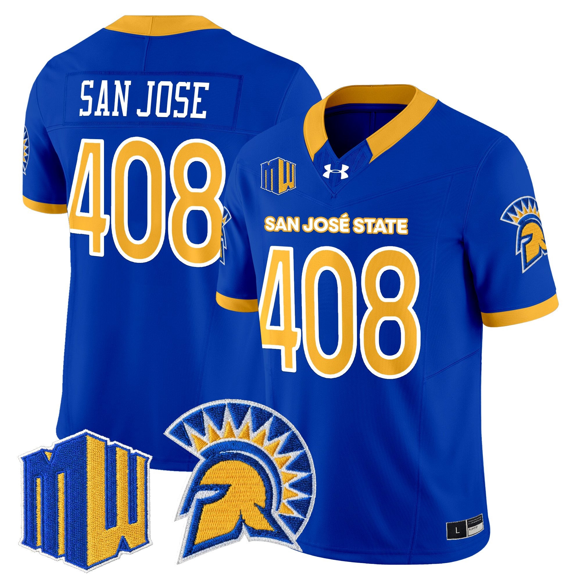 Men's San José State Spartans 2025 Vapor Limited Jersey - All Stitched