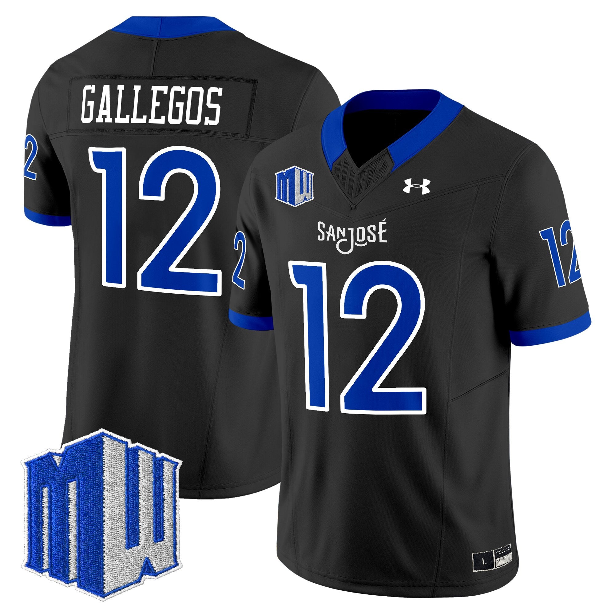 Men's San José State Spartans 2025 Vapor Limited Jersey - All Stitched