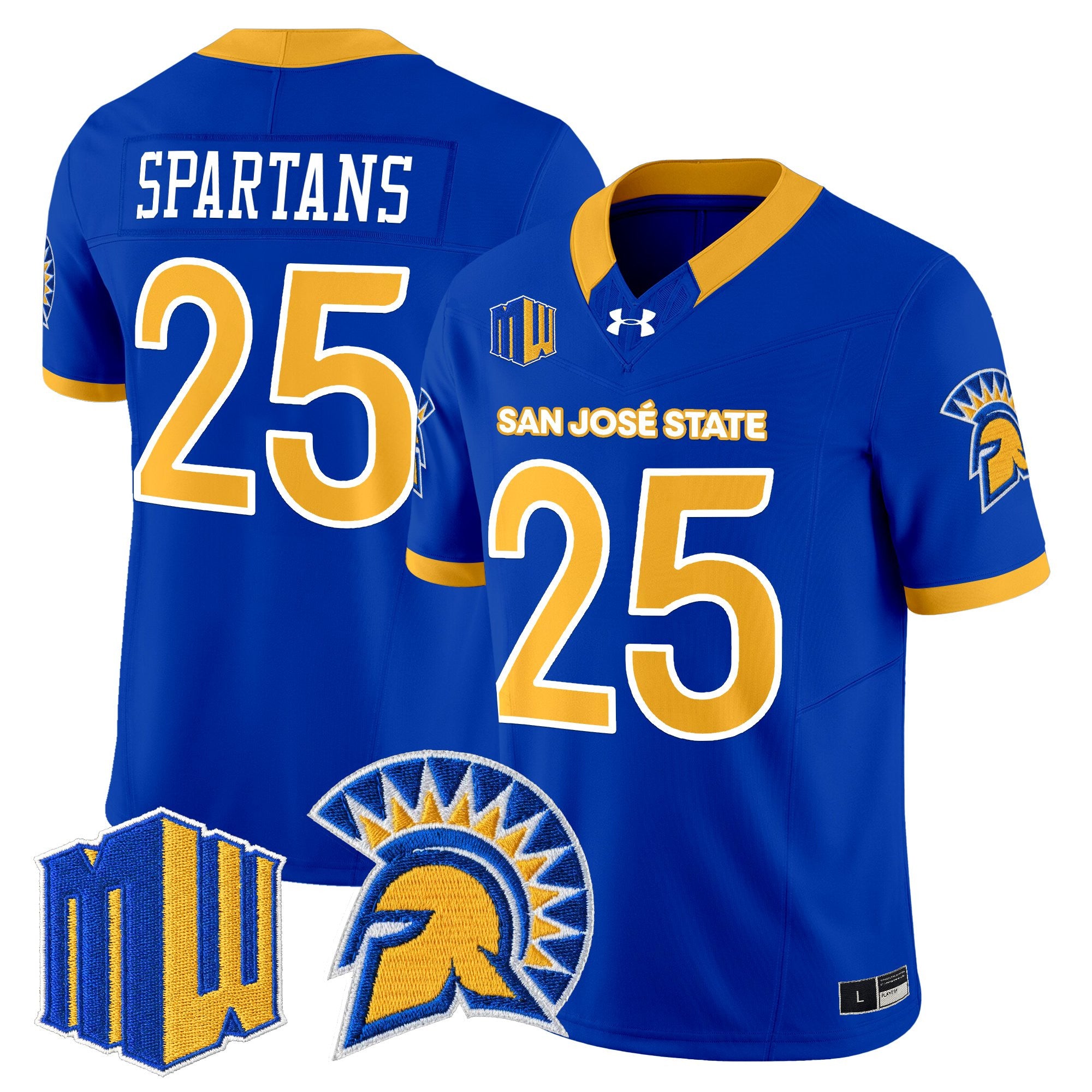Men's San José State Spartans 2025 Vapor Limited Jersey - All Stitched