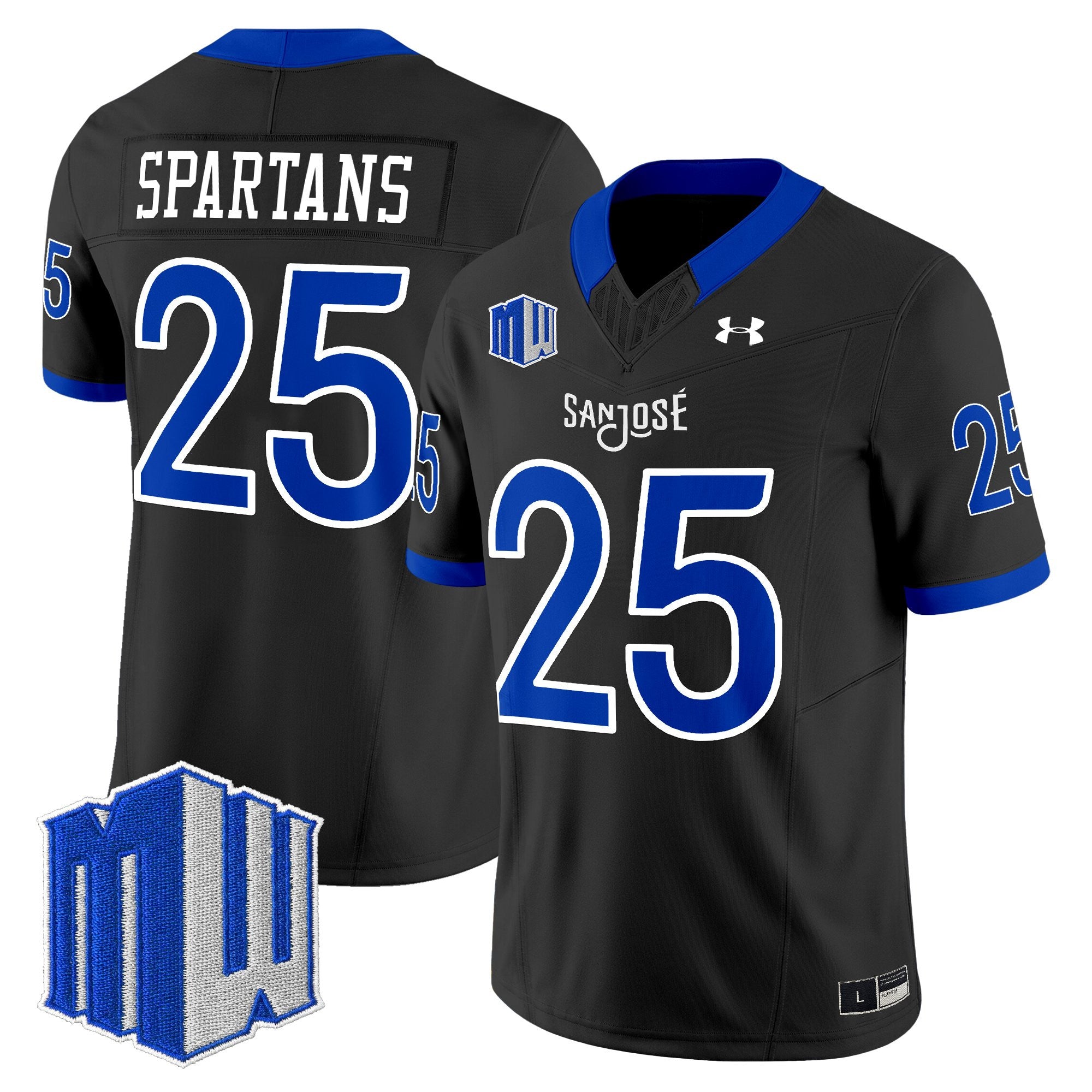 Men's San José State Spartans 2025 Vapor Limited Jersey - All Stitched