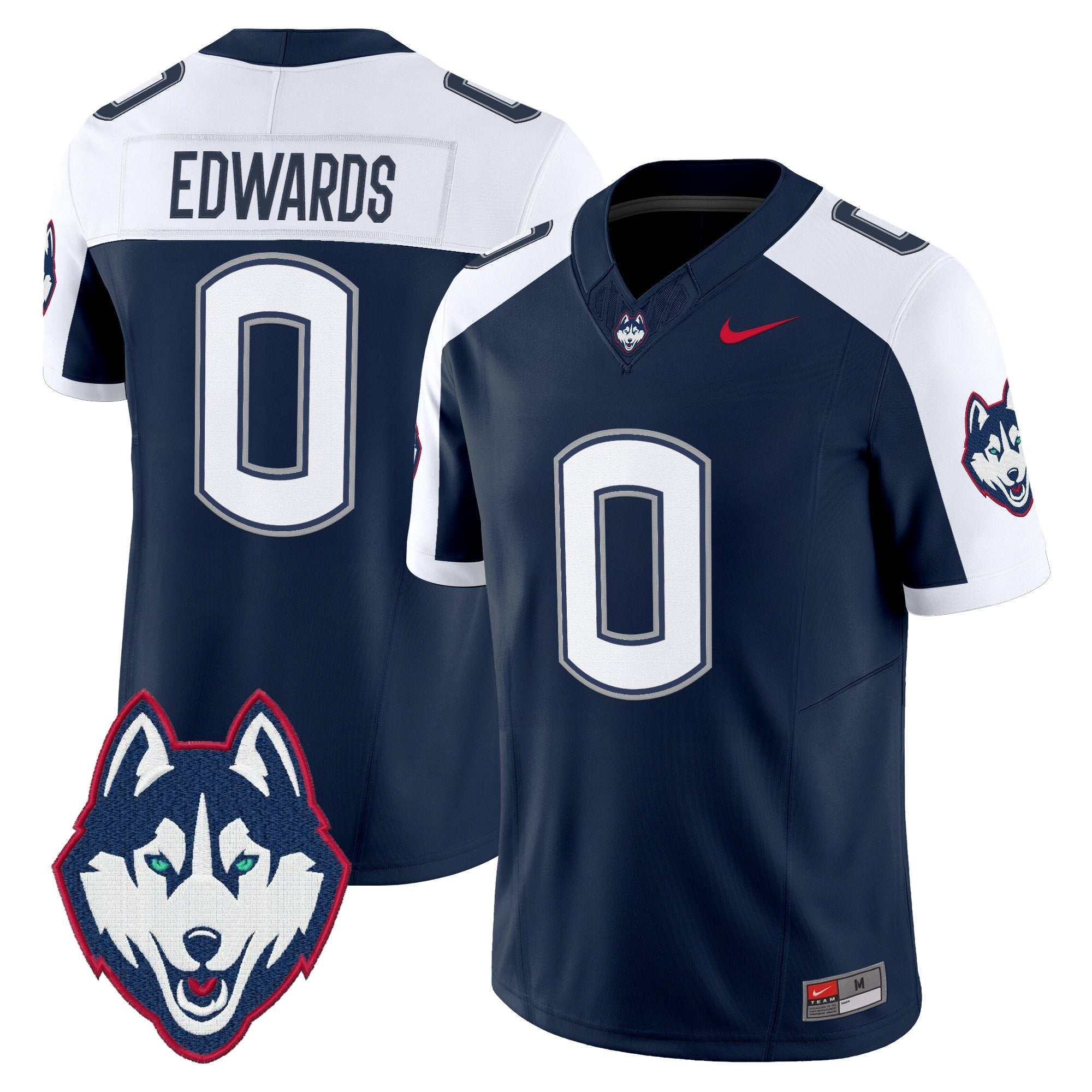 Men's UConn Huskies 2025 Vapor Limited Jersey - All Stitched