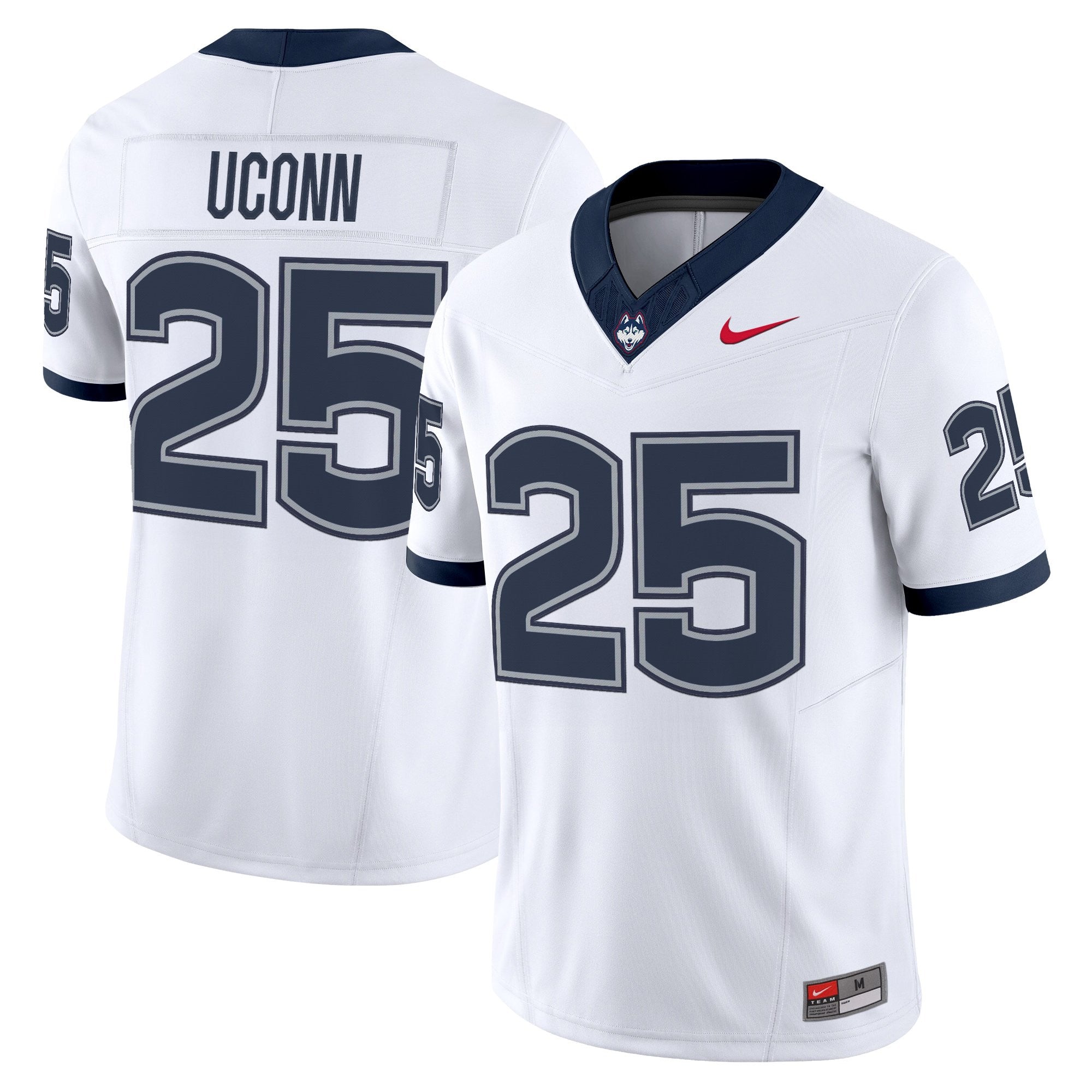 Men's UConn Huskies 2025 Vapor Limited Jersey - All Stitched