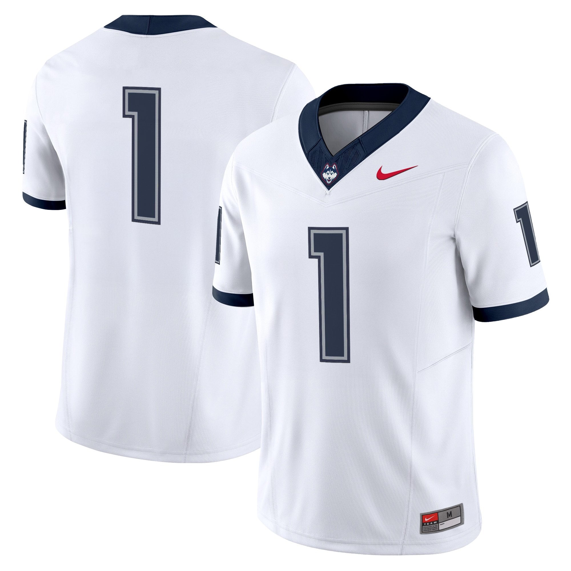 Men's UConn Huskies 2025 Vapor Limited Jersey - All Stitched