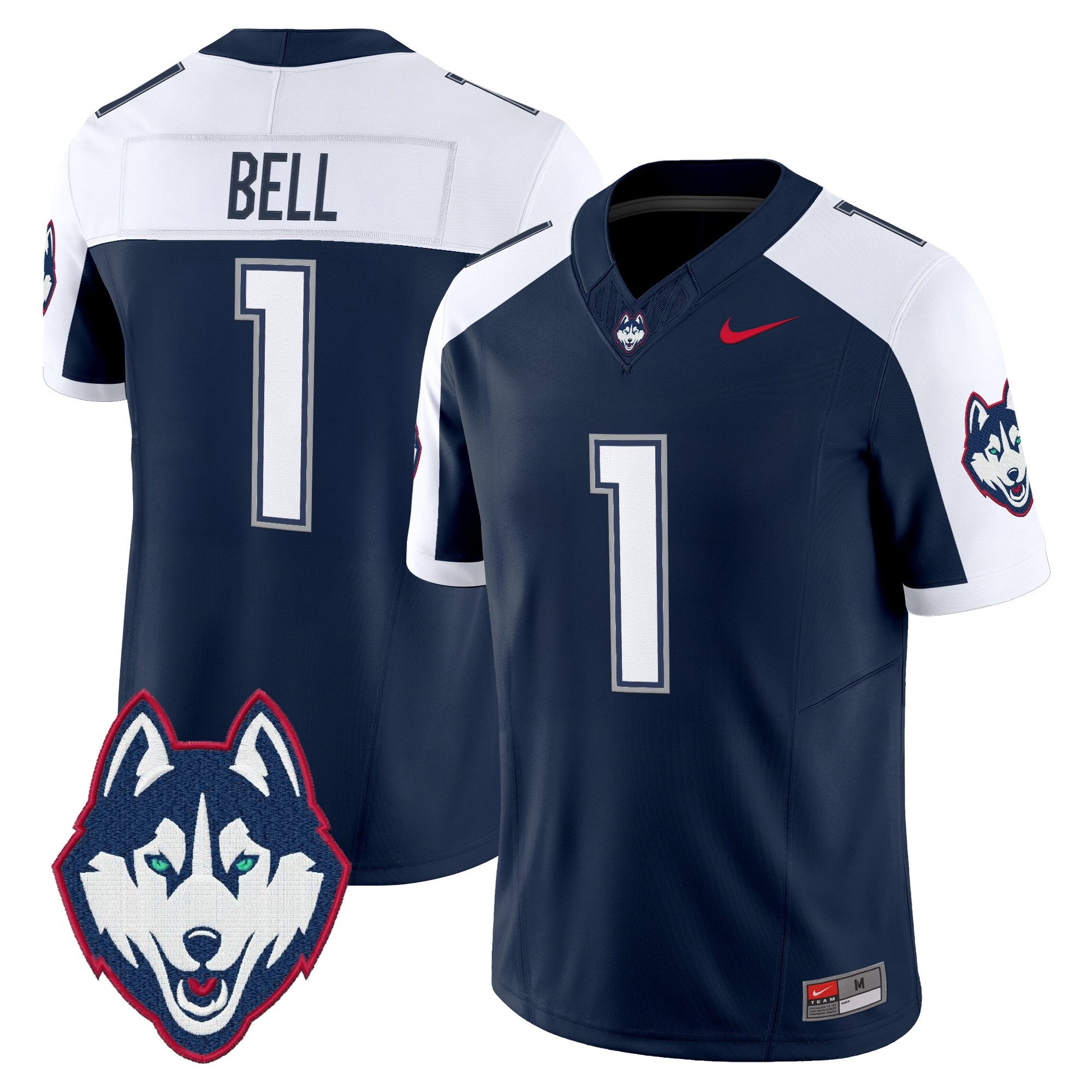 Men's UConn Huskies 2025 Vapor Limited Jersey - All Stitched