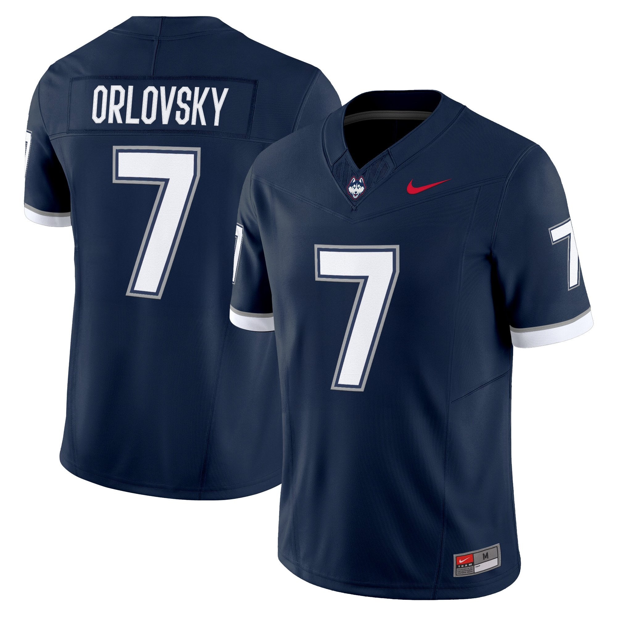 Men's UConn Huskies 2025 Vapor Limited Jersey - All Stitched