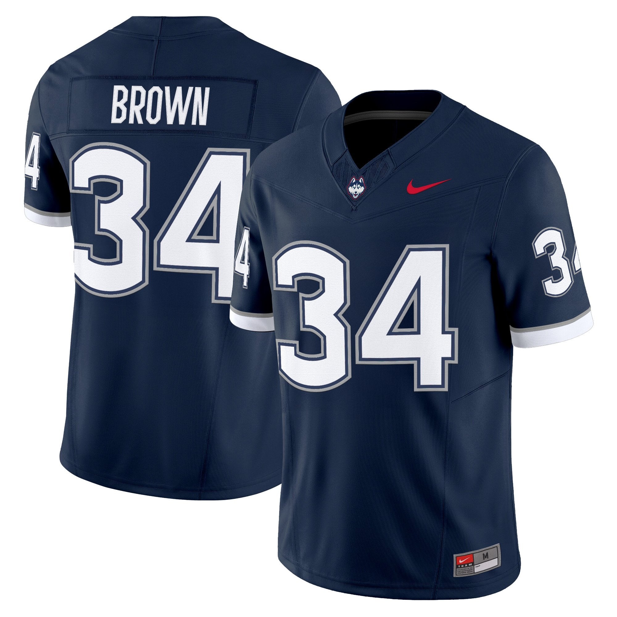 Men's UConn Huskies 2025 Vapor Limited Jersey - All Stitched