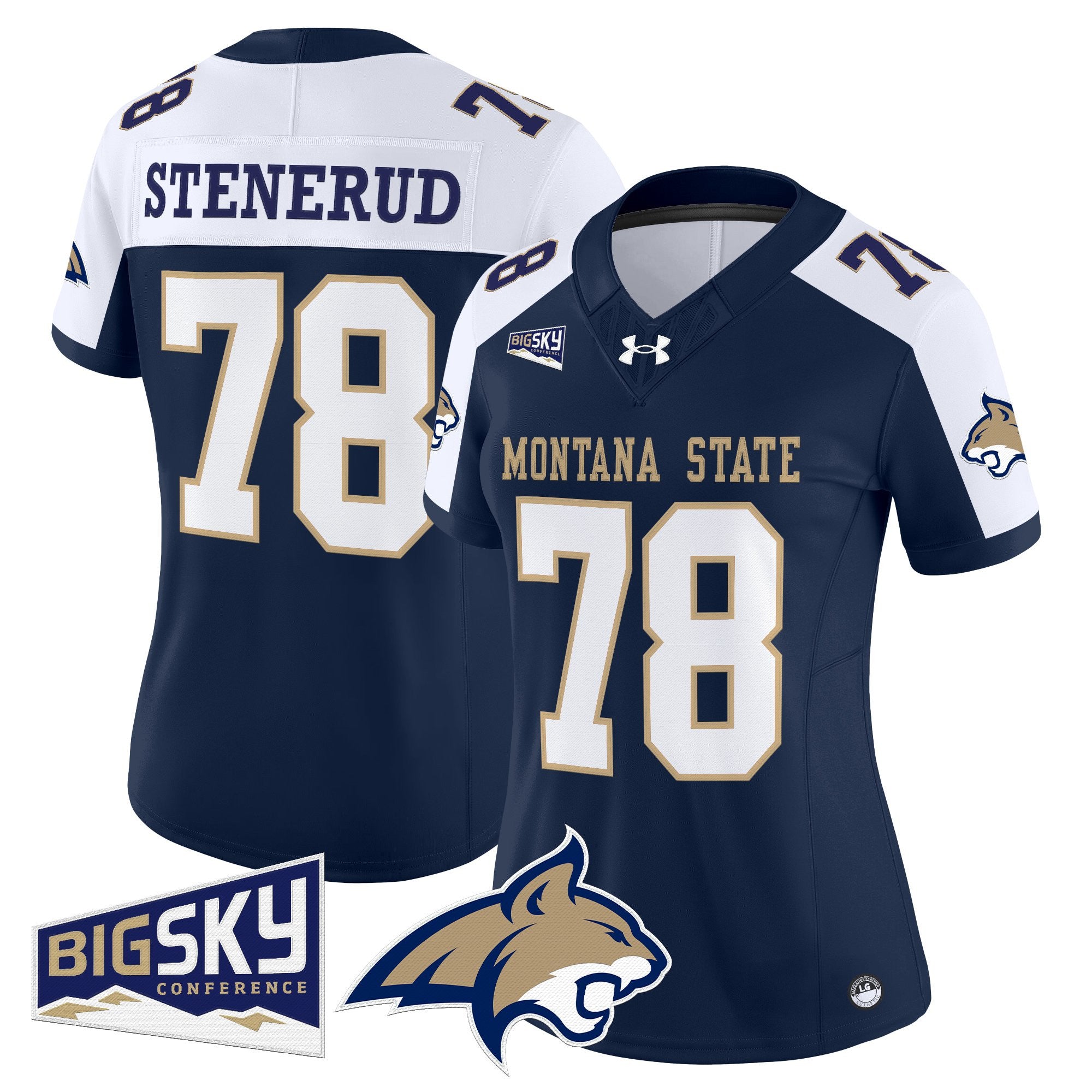Women's Montana State Bobcats 2025 Vapor Limited Jersey - All Stitched