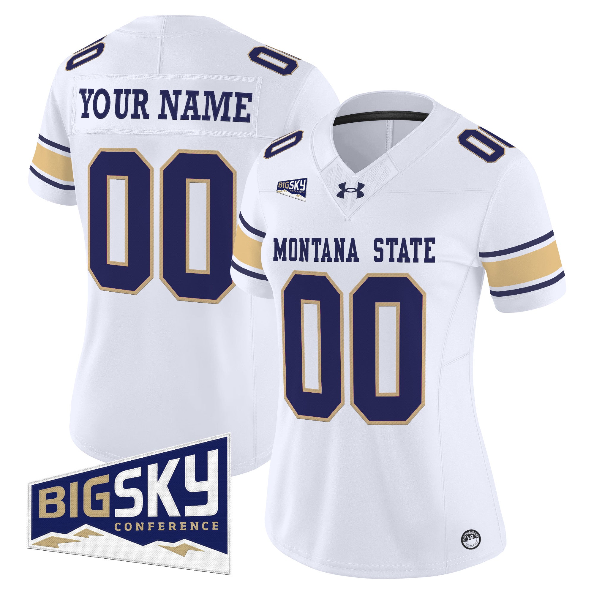 Montana State Bobcats 2025 Vapor Limited Custom Jersey - All Stitched