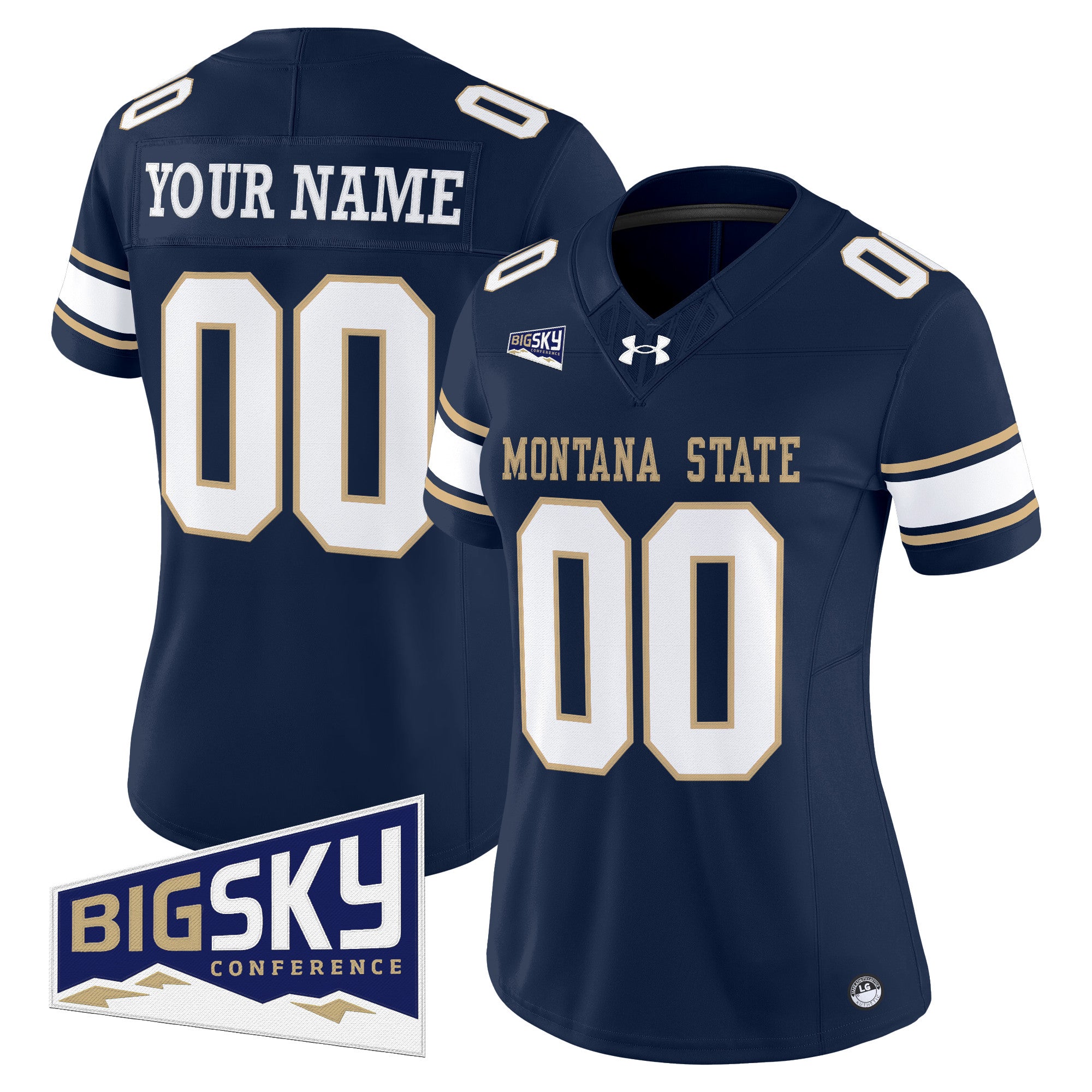 Montana State Bobcats 2025 Vapor Limited Custom Jersey - All Stitched