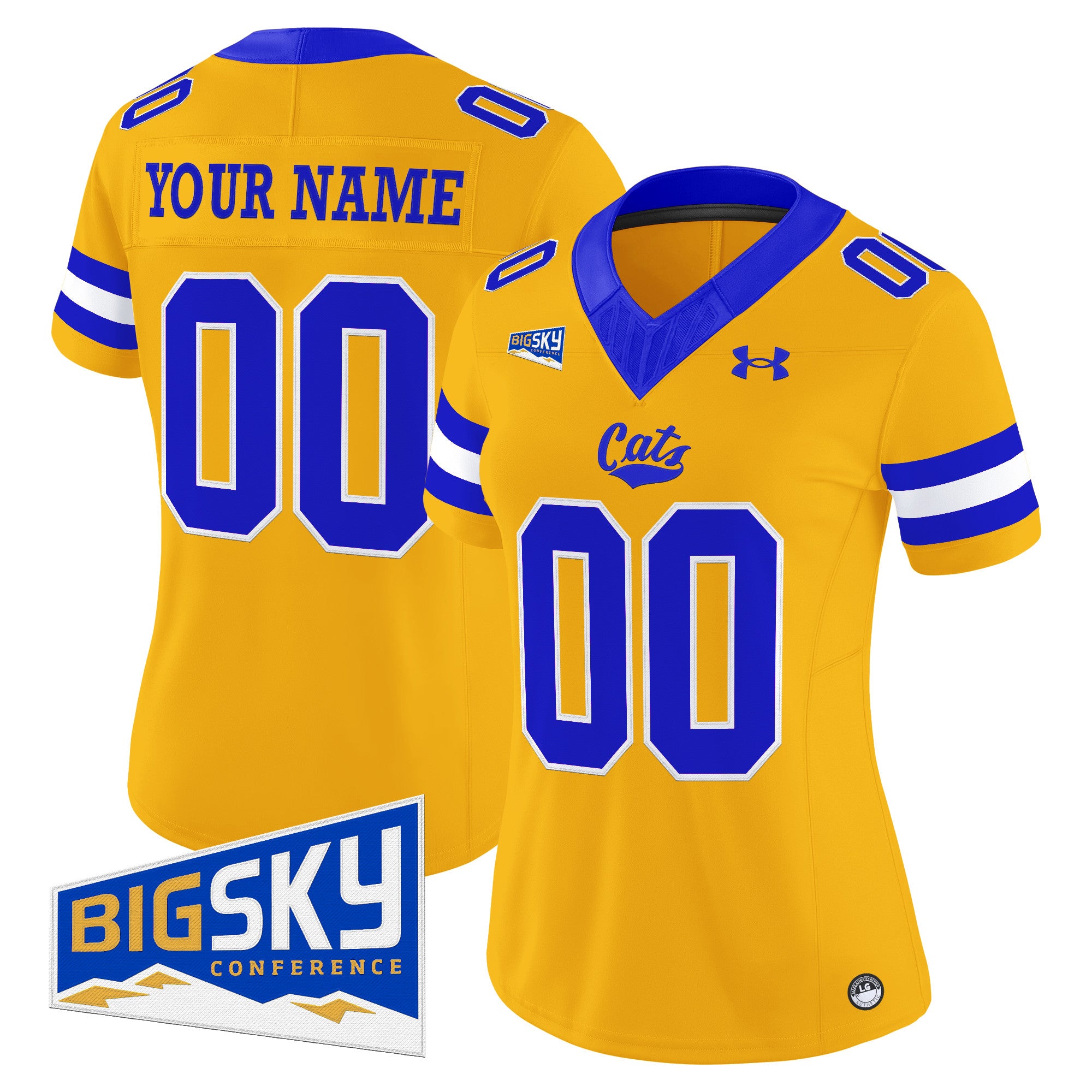 Montana State Bobcats 2025 Vapor Limited Custom Jersey - All Stitched