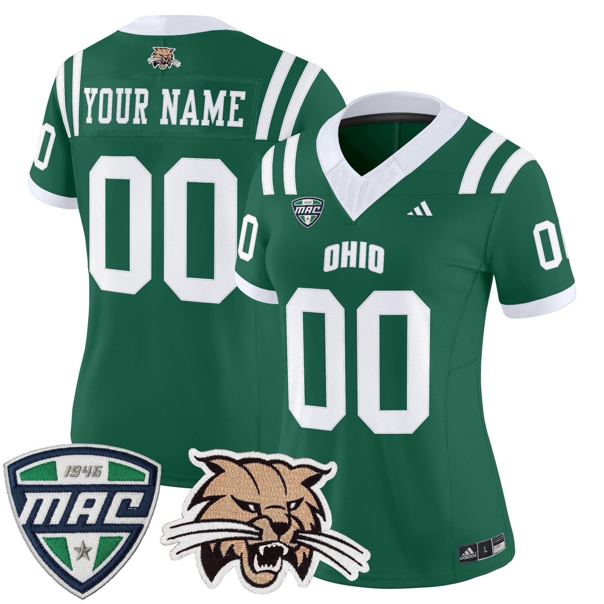 Ohio Bobcats 2025 Vapor Limited Custom Jersey - All Stitched