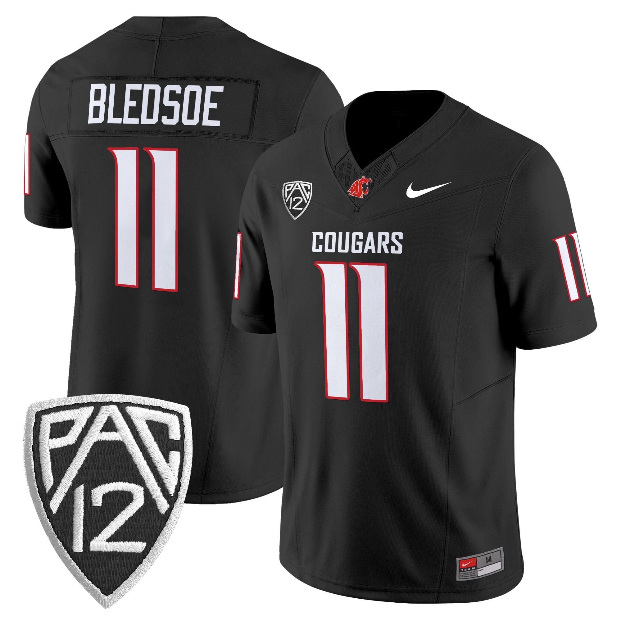 Men's Washington State Cougars 2025 Vapor Limited Jersey V2 - All Stitched