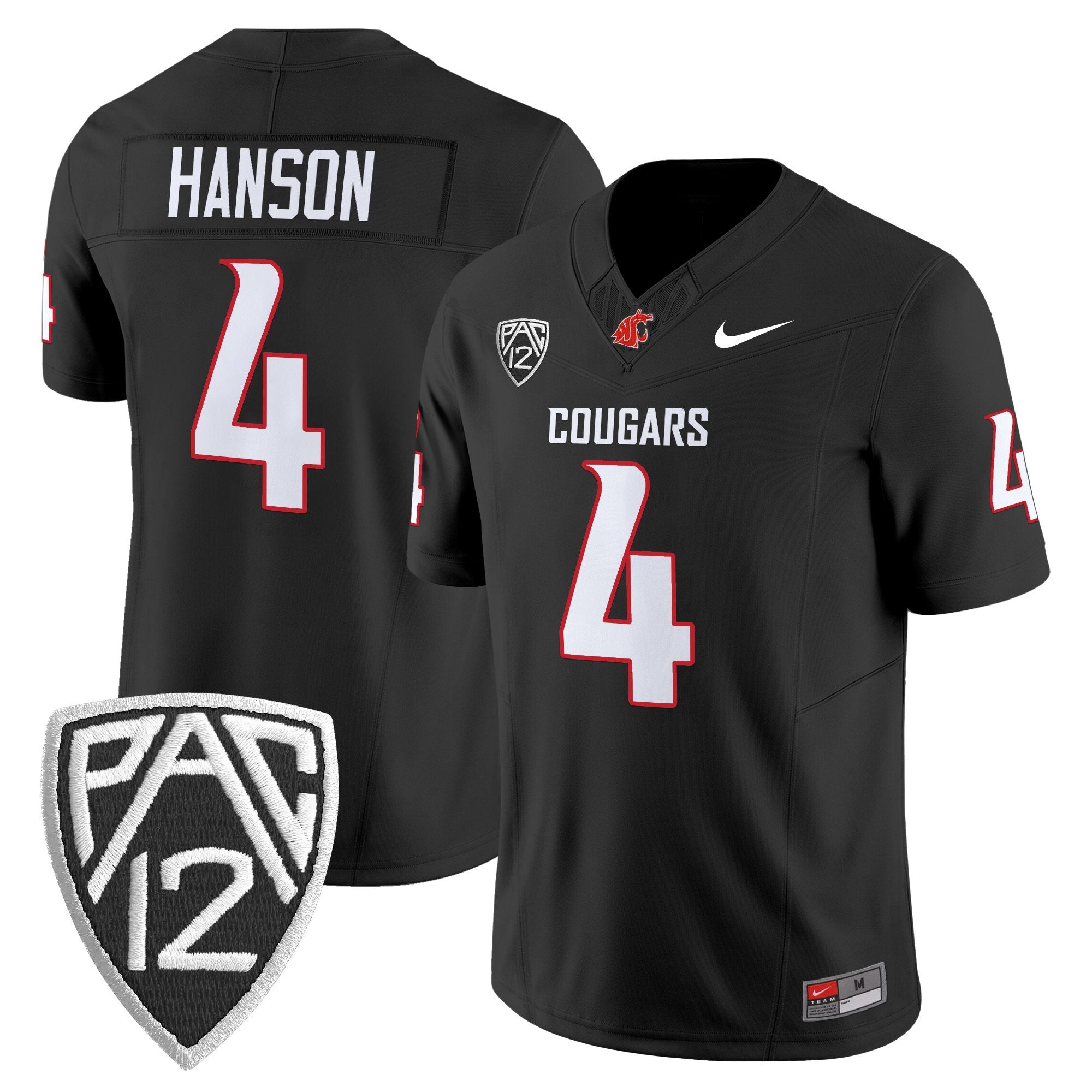Men's Washington State Cougars 2025 Vapor Limited Jersey V2 - All Stitched