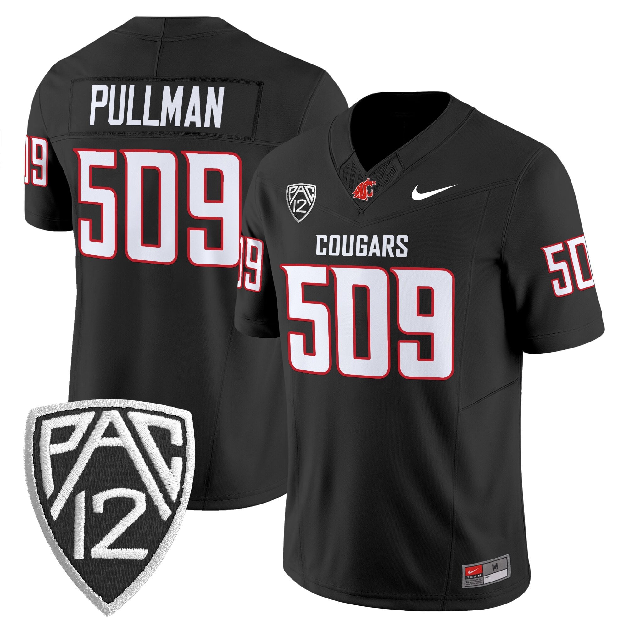 Men's Washington State Cougars 2025 Vapor Limited Jersey V2 - All Stitched