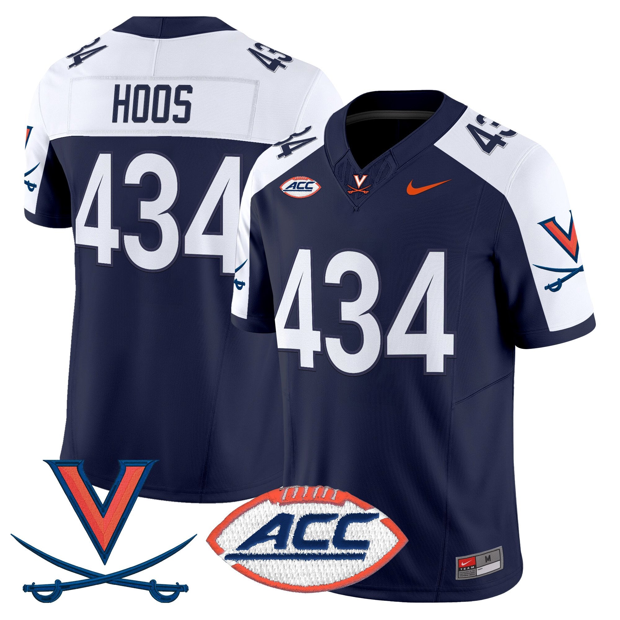 Men's Virginia Cavaliers 2025 Vapor Limited Jersey - All Stitched