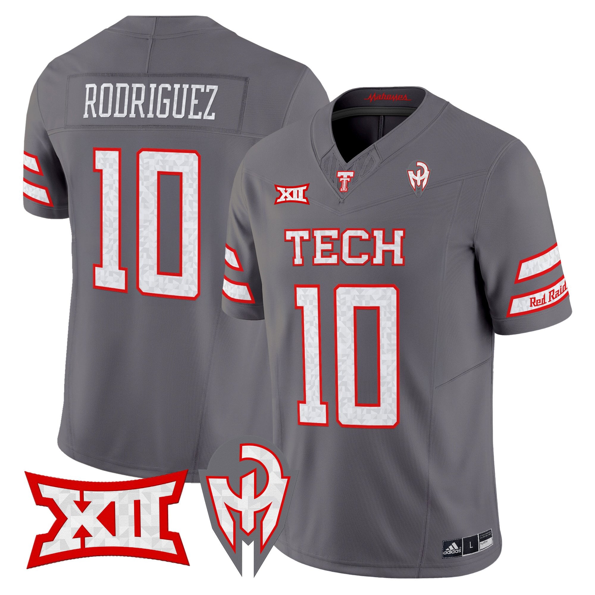 Men's Texas Tech Red Raiders 'Too Cold' Vapor Limited Jersey - Mahomes Collection - All Stitched