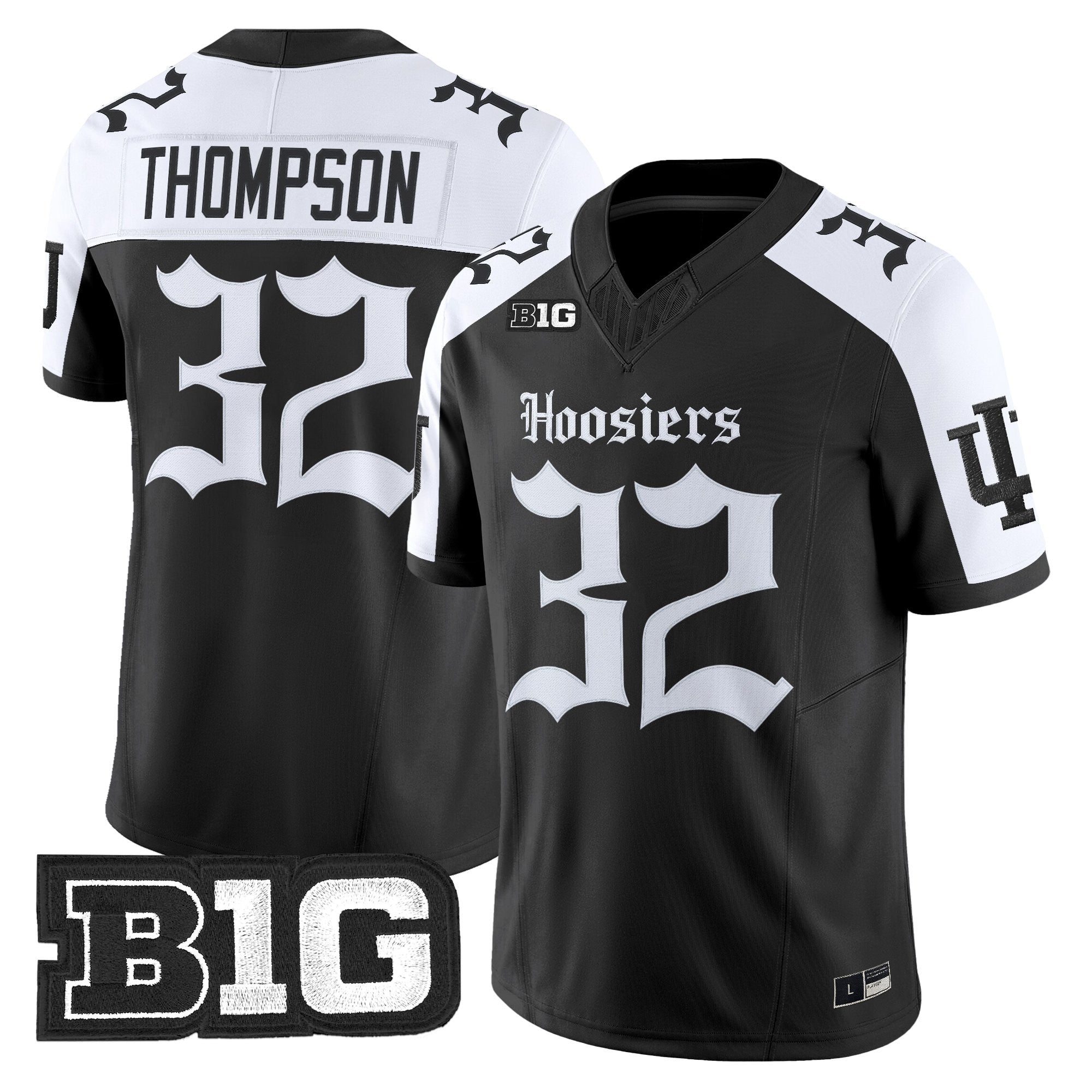 Men's Indiana Hoosiers 'Gothic Edition' Vapor Limited Jersey - All Stitched