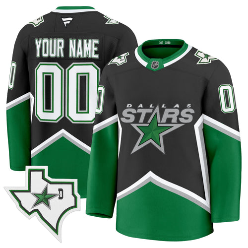 Dallas Stars '99 Throwback Premium Custom Jersey - All Stitched