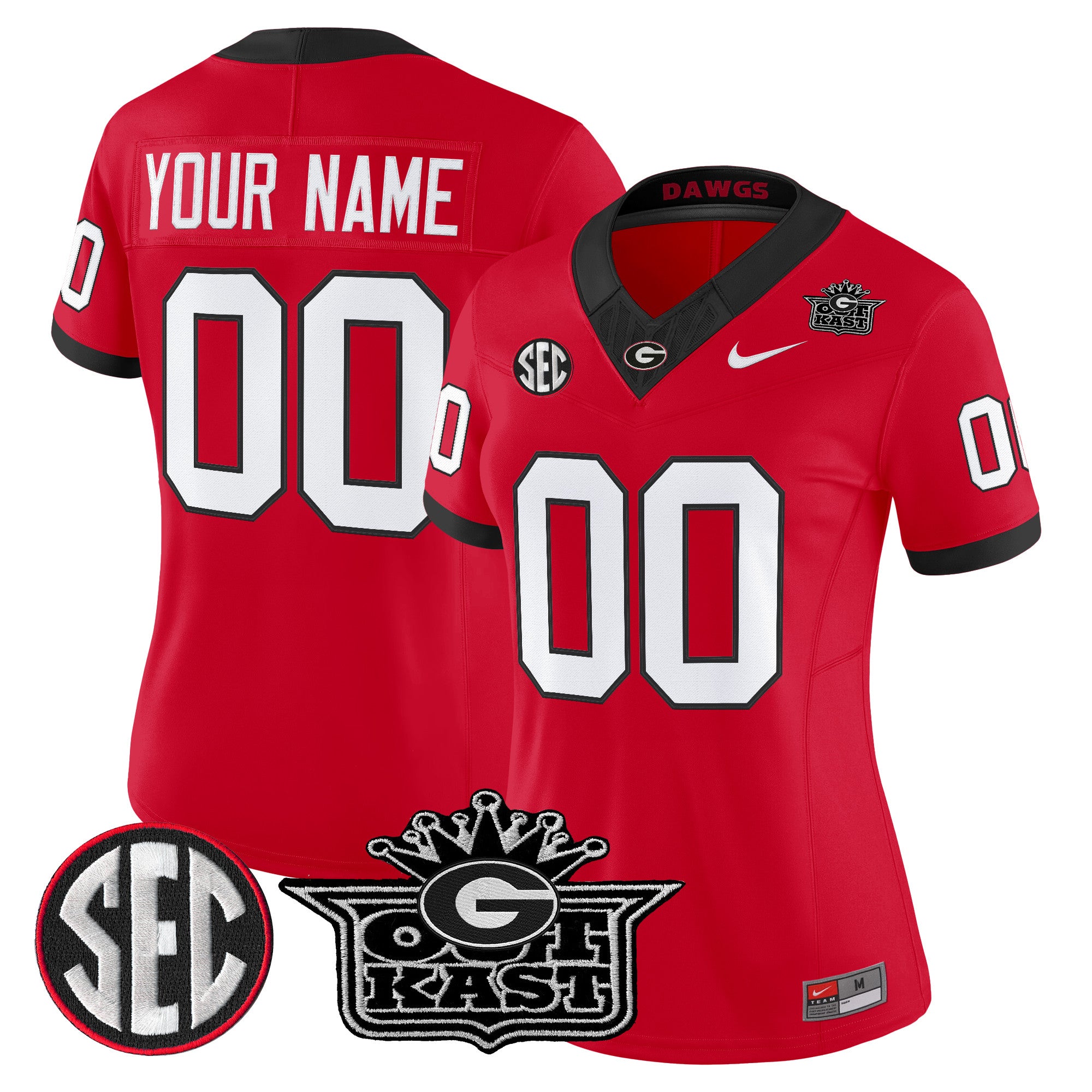 Outkast x Georgia Bulldogs Vapor Limited Custom Jersey - All stitched