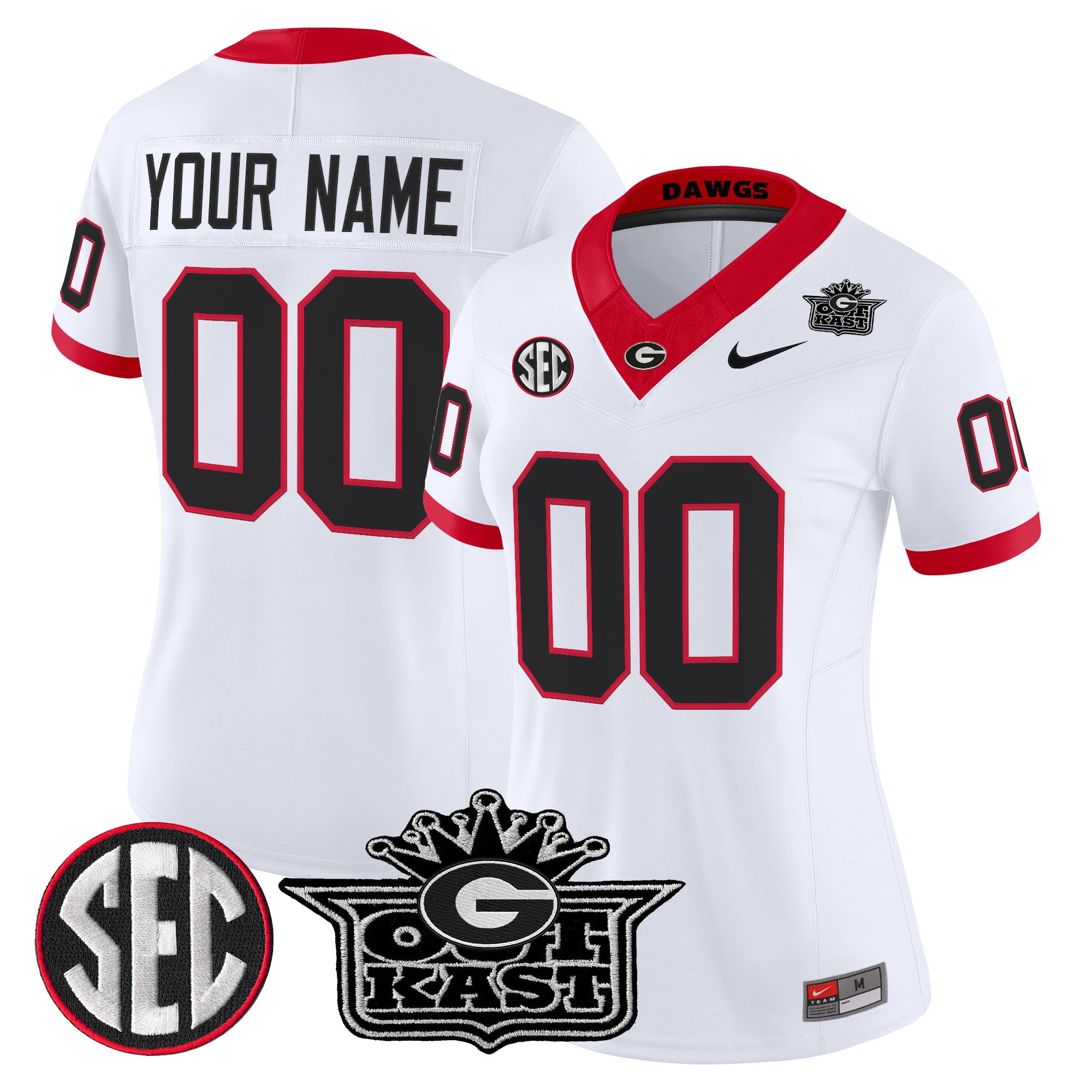 Outkast x Georgia Bulldogs Vapor Limited Custom Jersey - All stitched