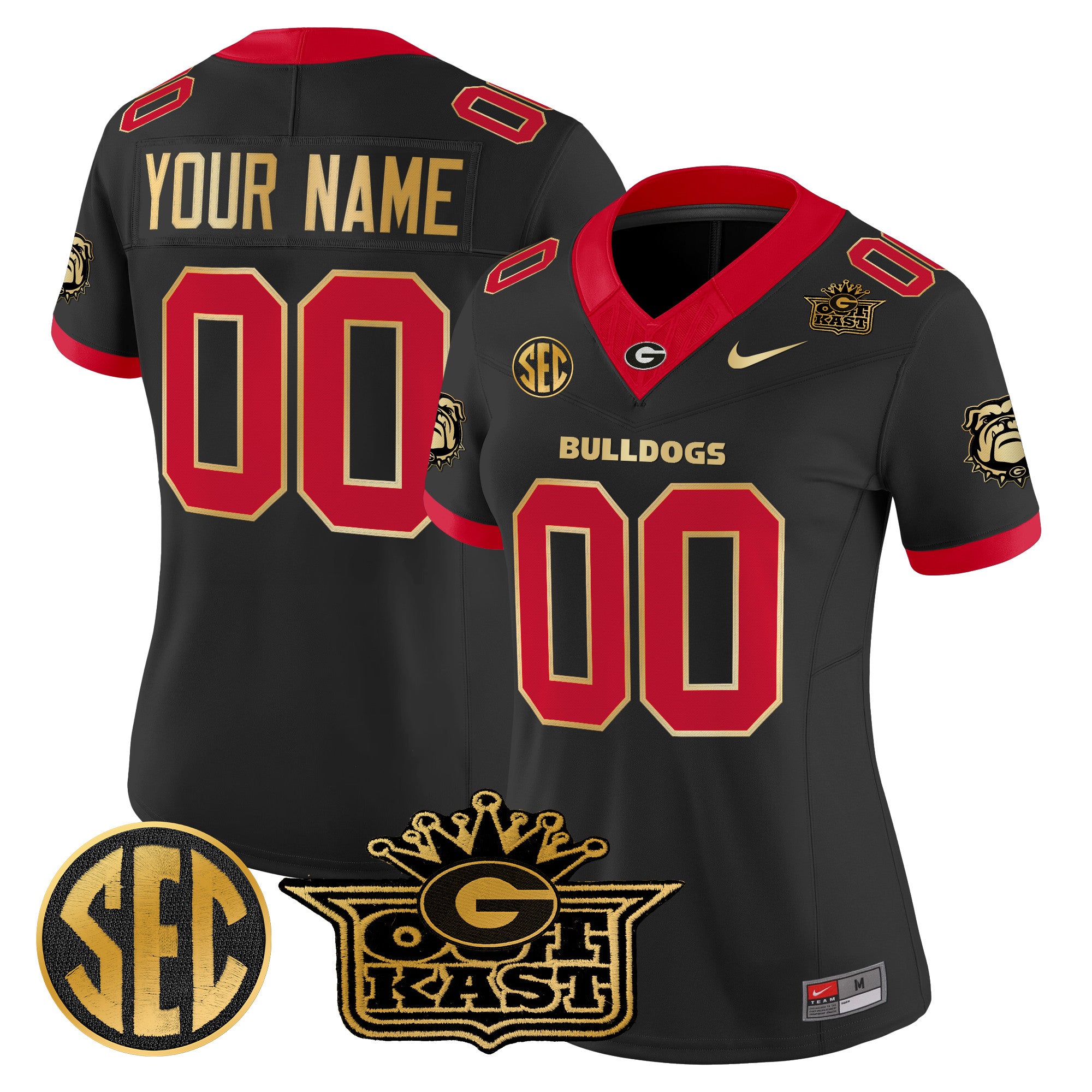 Outkast x Georgia Bulldogs Vapor Limited Custom Jersey - All stitched