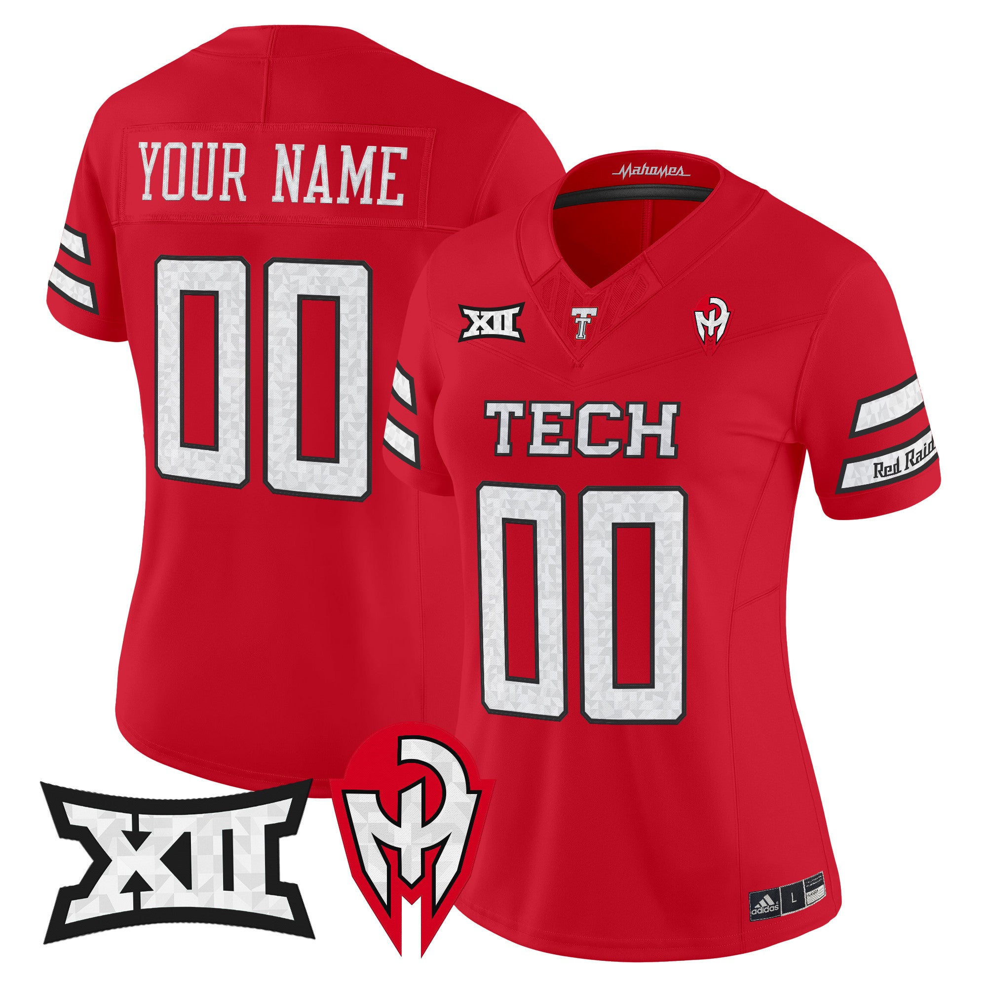 Texas Tech Red Raiders 'Too Cold' Vapor Limited Custom Jersey - Mahomes Collection - All Stitched