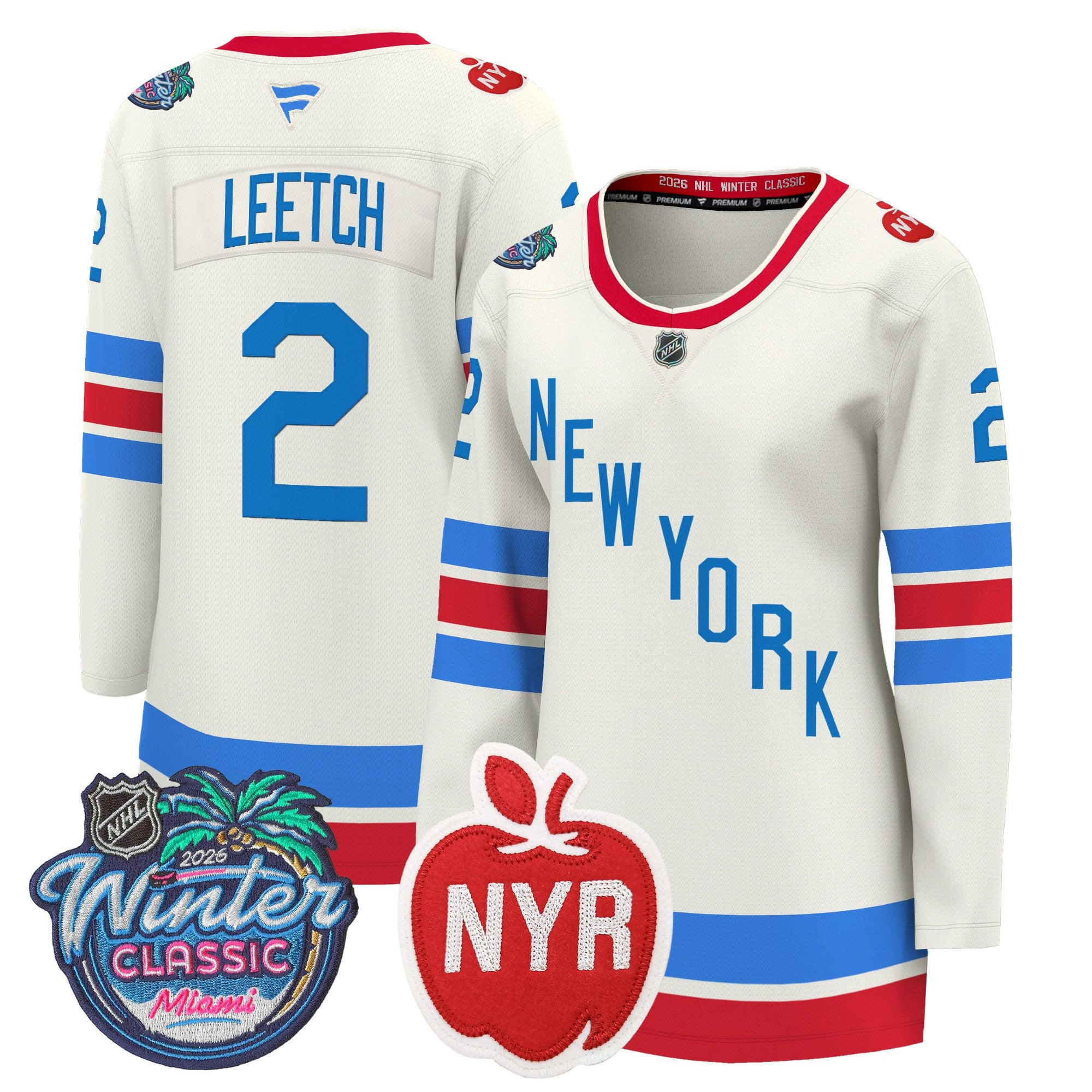 New York Rangers 2026 Winter Classic Premium Jersey - All Stitched