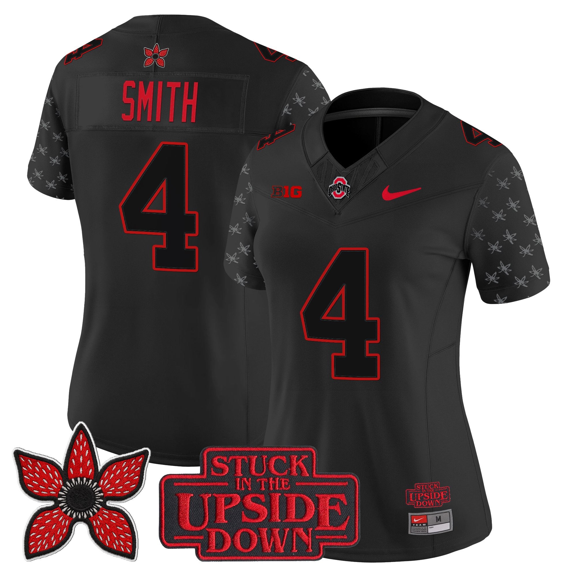 Ohio State Buckeyes 'Stranger Things Edition' Vapor Limited Jersey - All Stitched