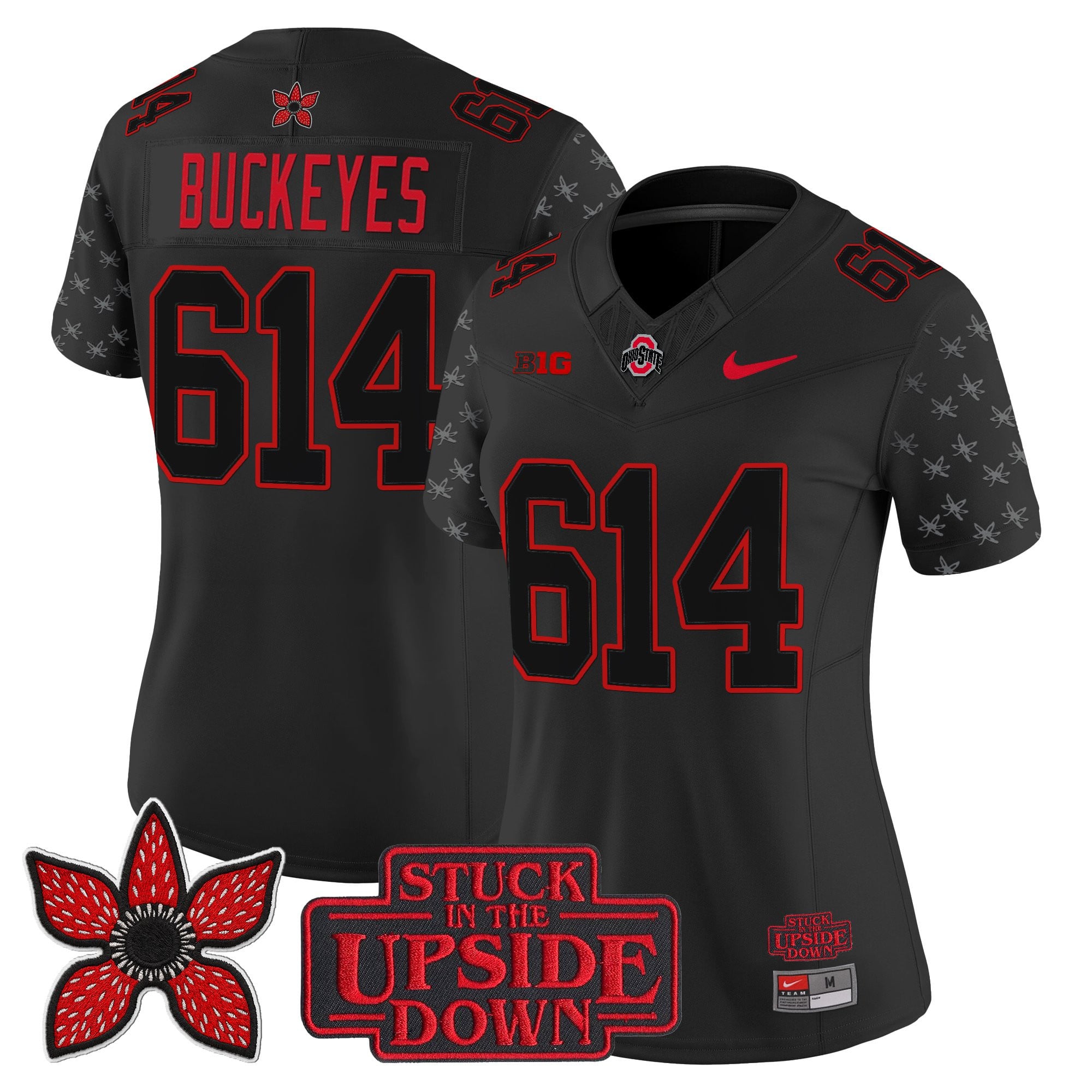 Ohio State Buckeyes 'Stranger Things Edition' Vapor Limited Jersey - All Stitched