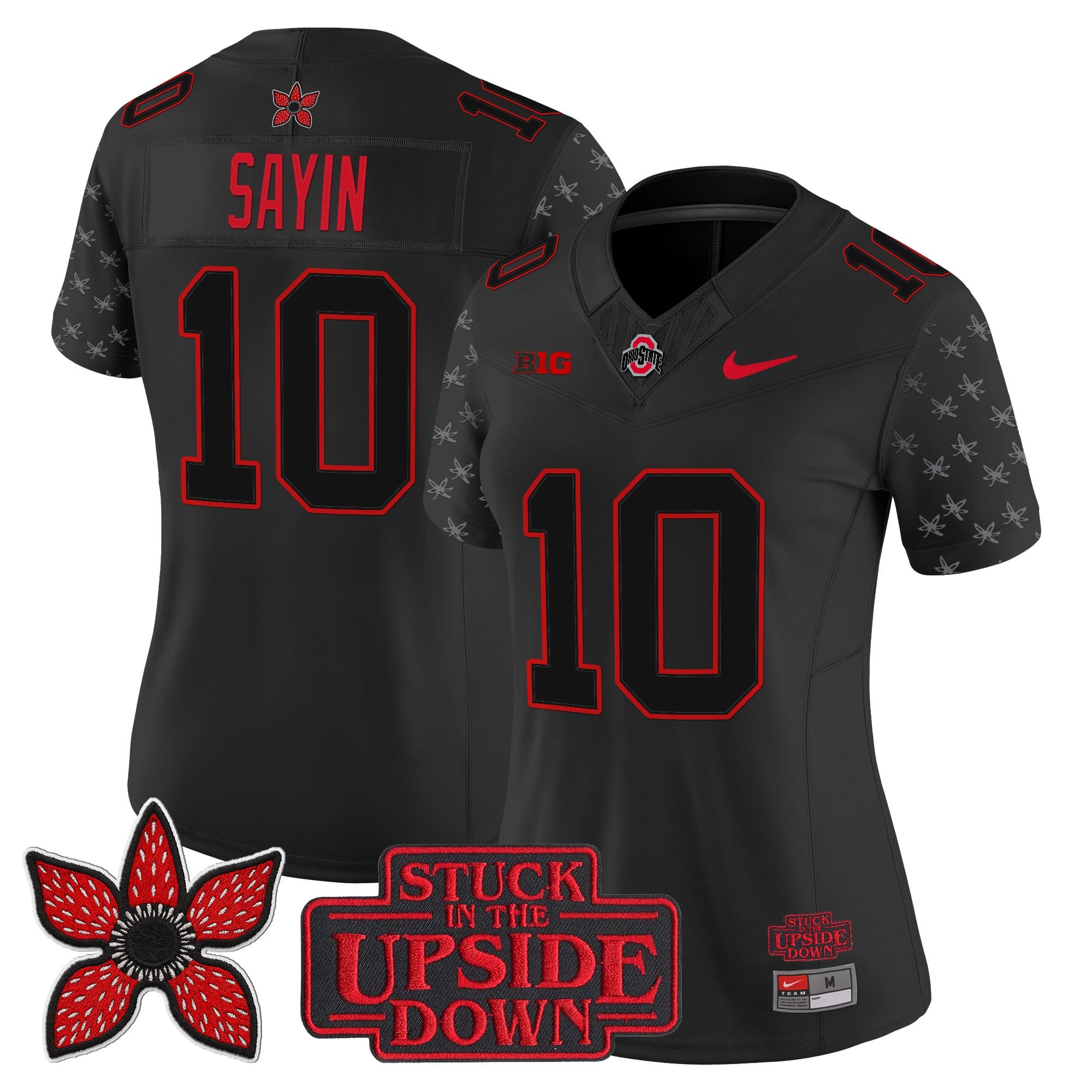 Ohio State Buckeyes 'Stranger Things Edition' Vapor Limited Jersey - All Stitched