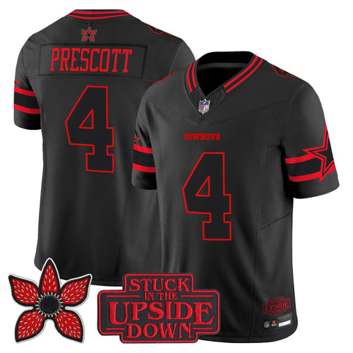 Dallas Cowboys 'Stranger Things Edition' Vapor Limited Jersey - All Stitched