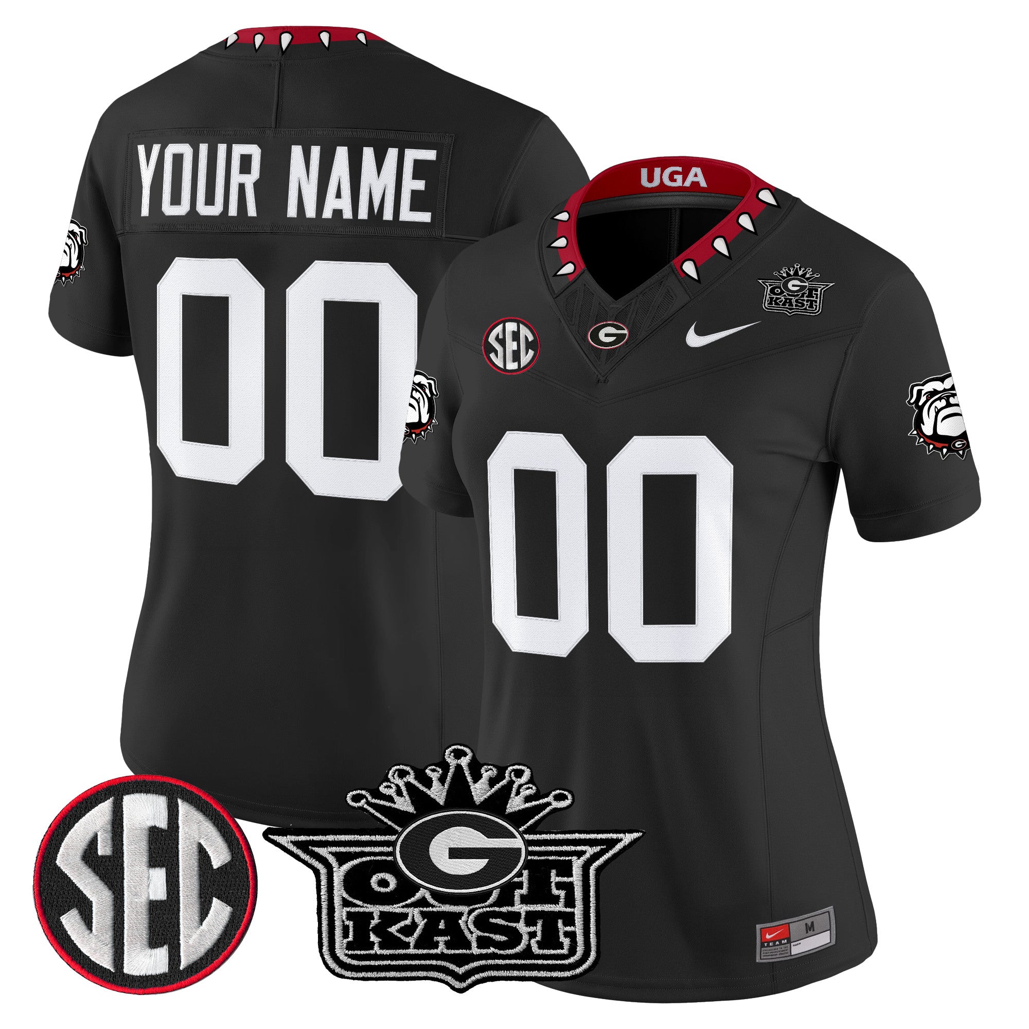 Outkast x Georgia Bulldogs Vapor Limited Custom Jersey - All stitched