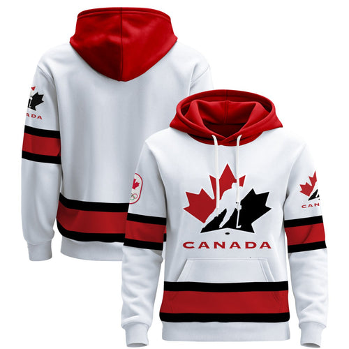 Canada Olympic Pullover Hoodie - All Stitched