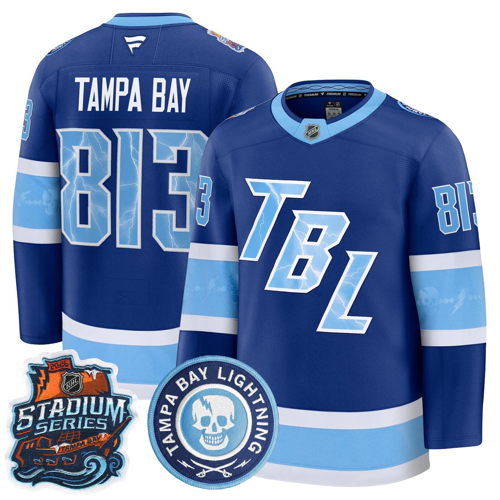 Tampa Bay Lightning 2026 Stadium Series Premium Jersey - All Stitched
