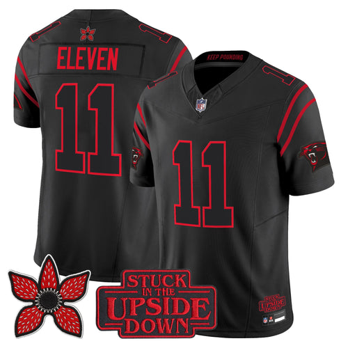 Carolina Panthers 'Stranger Things Edition' Vapor Limited Jersey - All Stitched