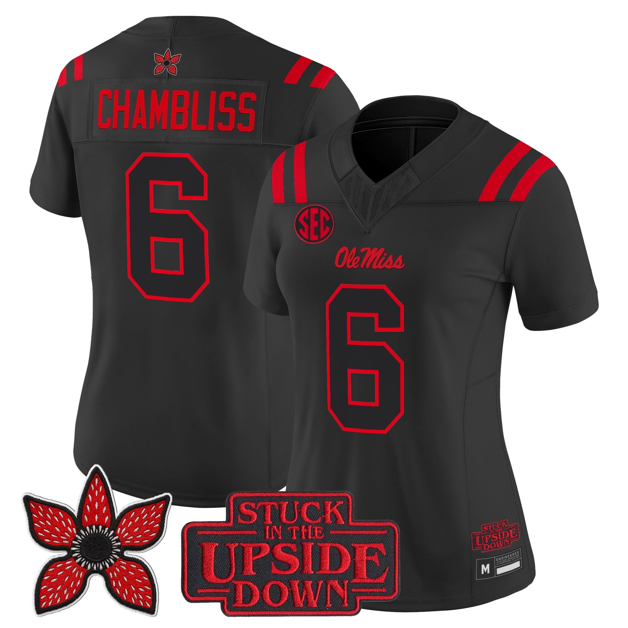 Ole Miss Rebels 'Stranger Things Edition' Vapor Limited Jersey - All Stitched