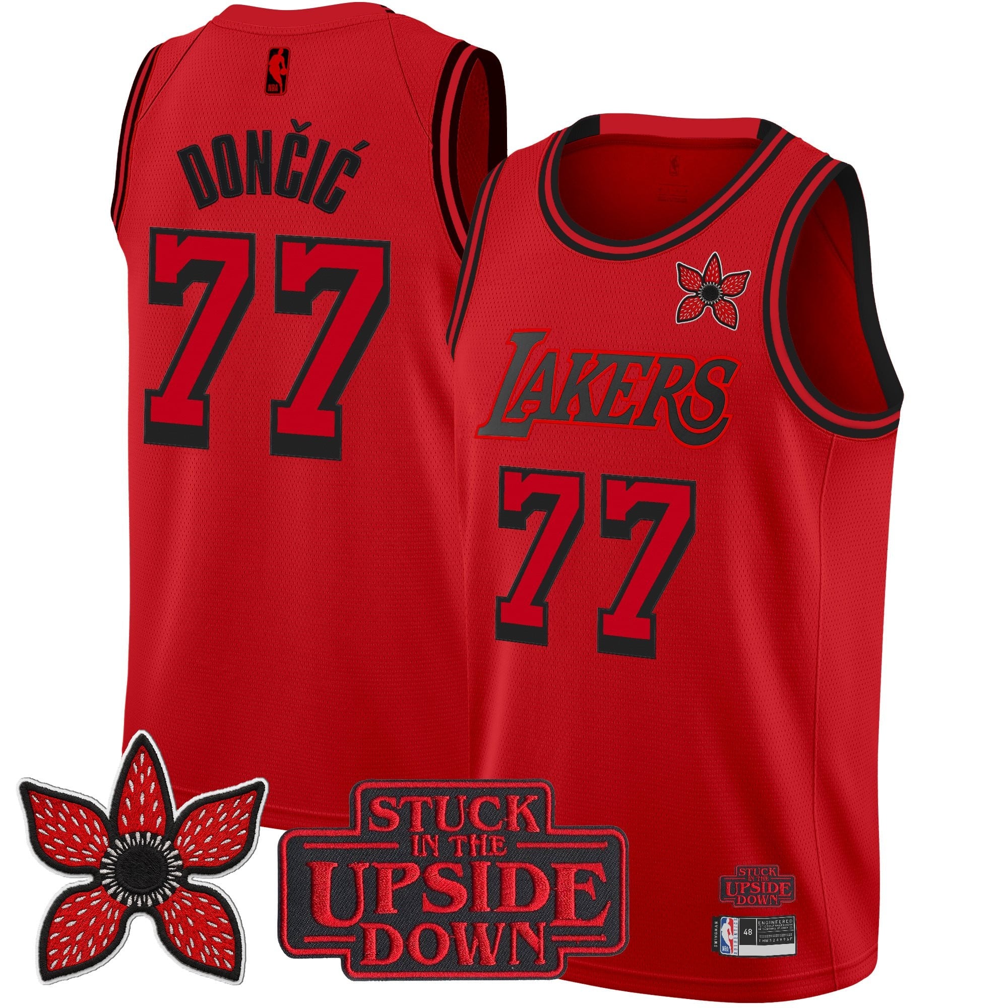 Men's Los Angeles Lakers 'Stranger Things Edition' Swingman Jersey - All Stitched