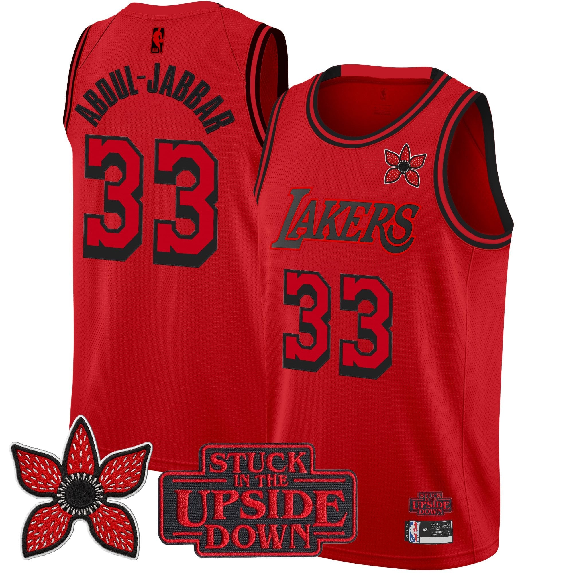 Men's Los Angeles Lakers 'Stranger Things Edition' Swingman Jersey - All Stitched