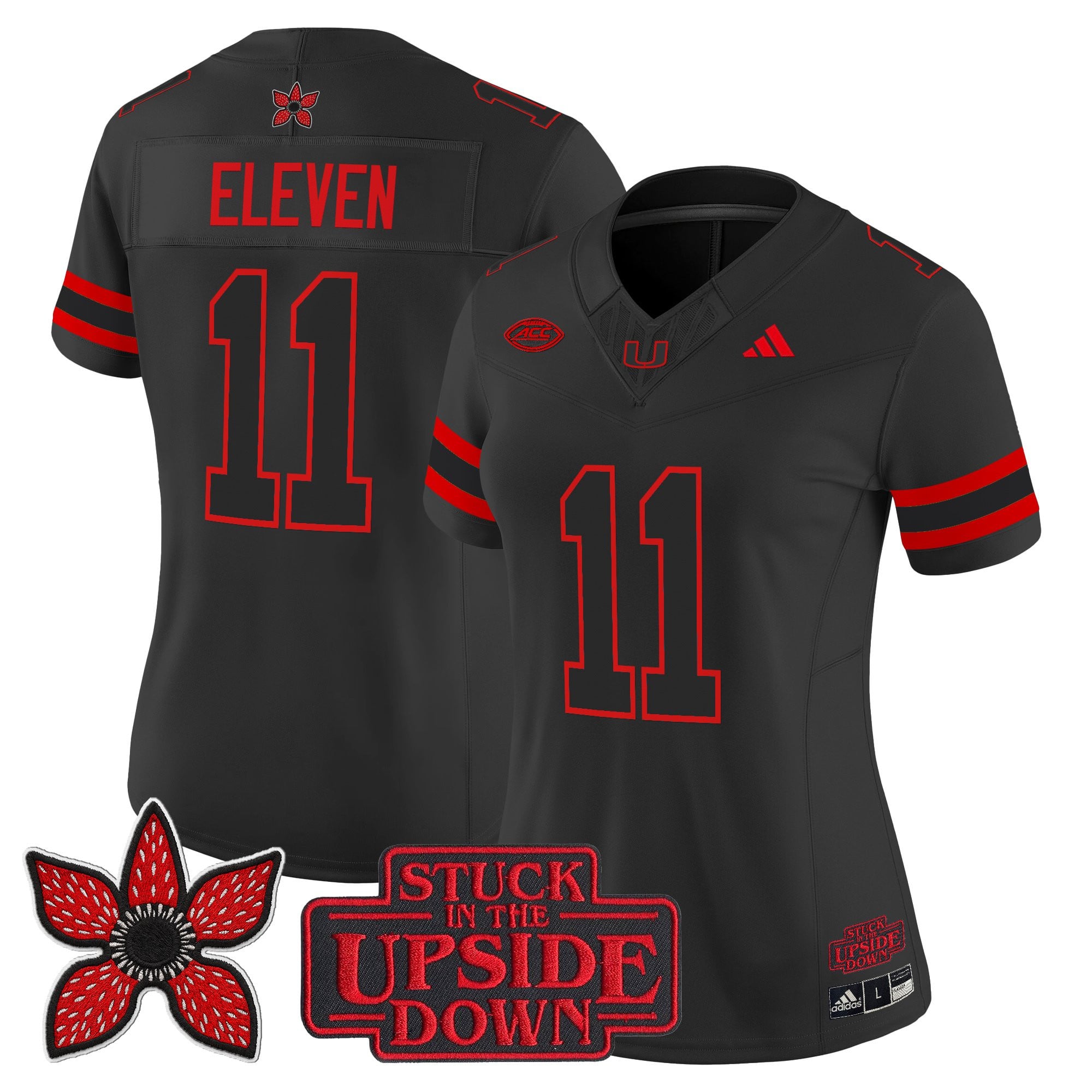 Miami Hurricanes 'Stranger Things Edition' Vapor Limited Jersey - All Stitched