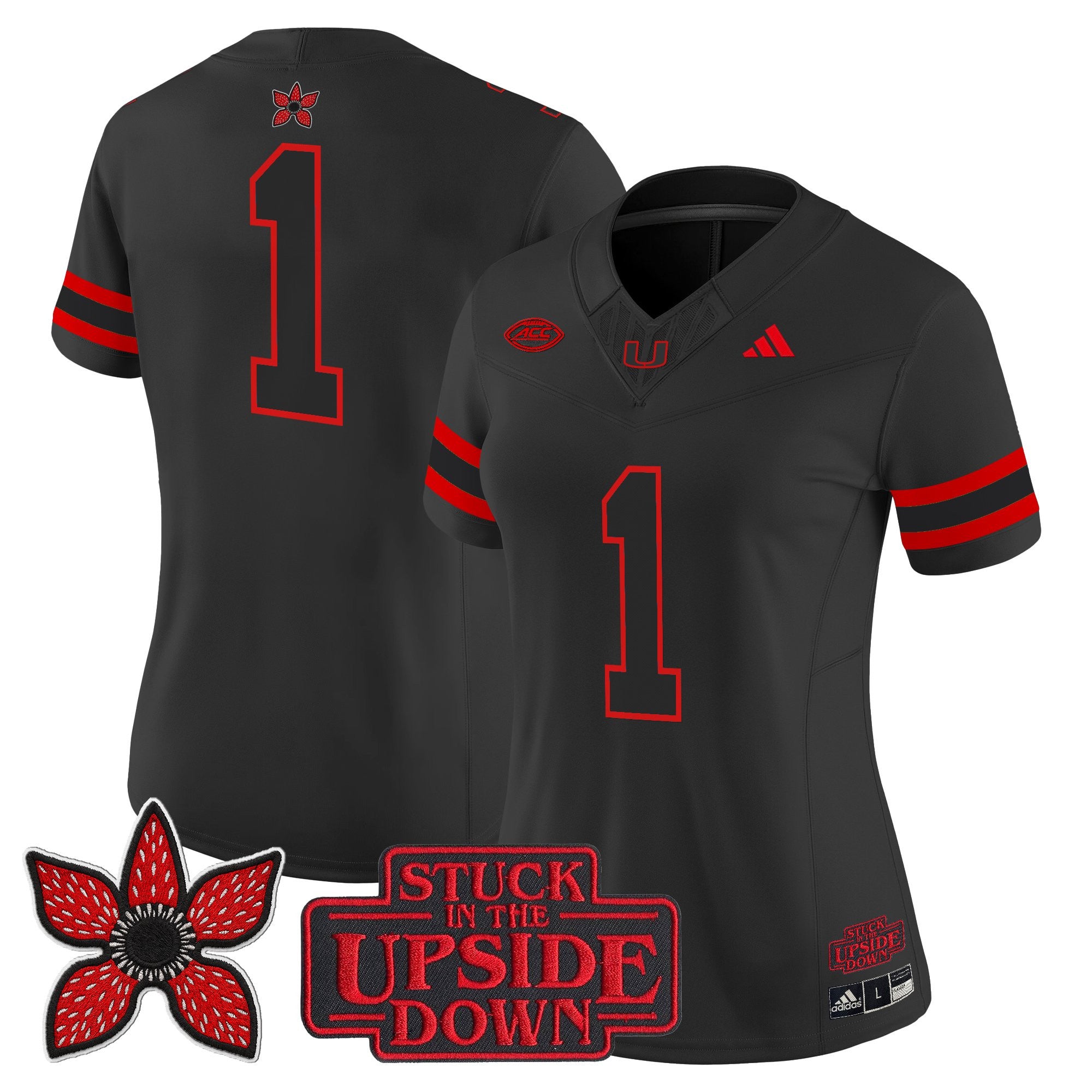 Miami Hurricanes 'Stranger Things Edition' Vapor Limited Jersey - All Stitched