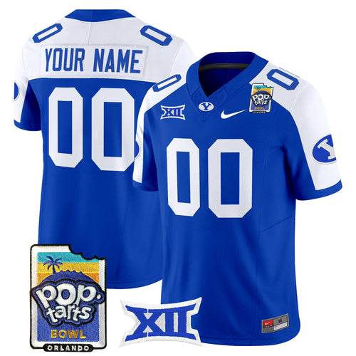 BYU Cougars 2025 Pop-Tarts Bowl Vapor Limited Custom Jersey - All Stitched