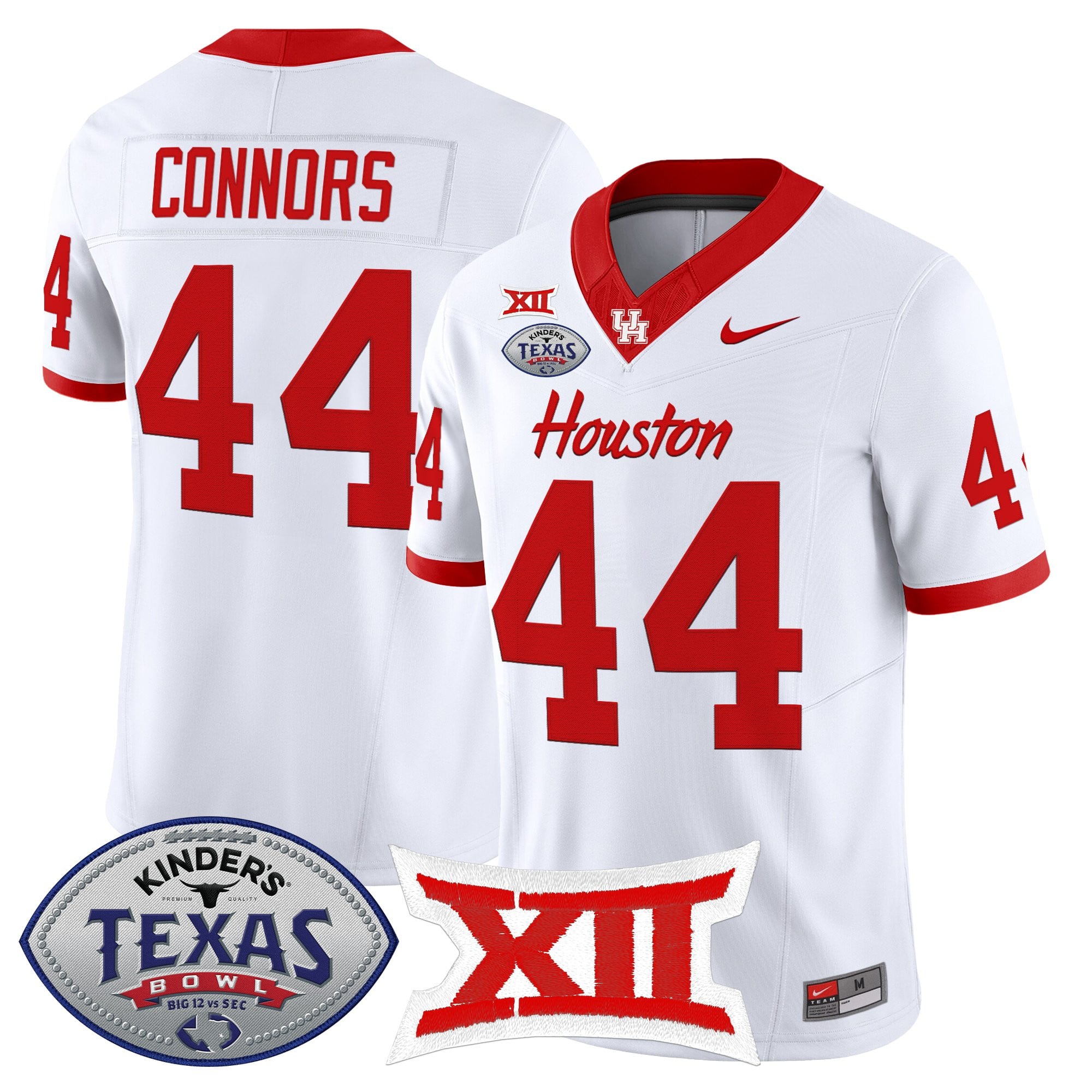 Men's Houston Cougars 2025 Texas Bowl Vapor Limited Jersey - All Stitched