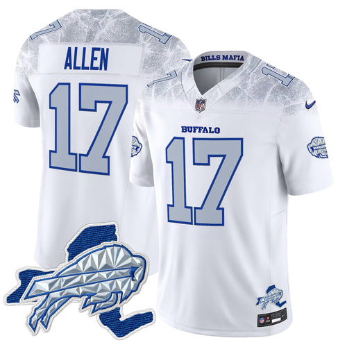 Buffalo Bills 2025 "Rivalries" Vapor Limited Jersey - New York Patch - All Stitched