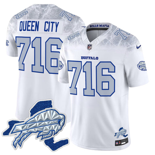 Buffalo Bills 2025 "Rivalries" Vapor Limited Jersey - New York Patch - All Stitched