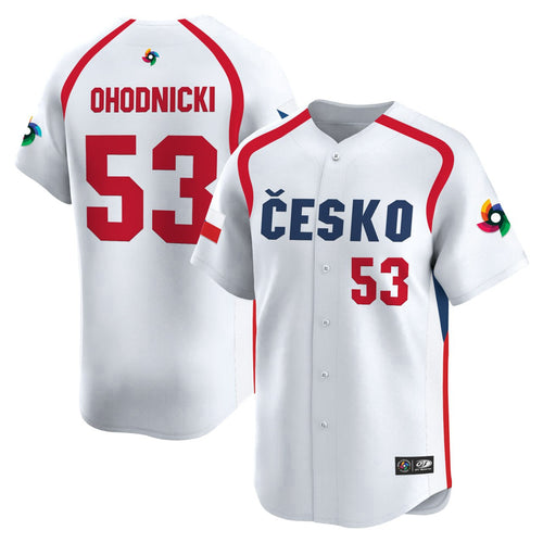 Czech Republic World Baseball Classic Customized Jersey - All Stitched