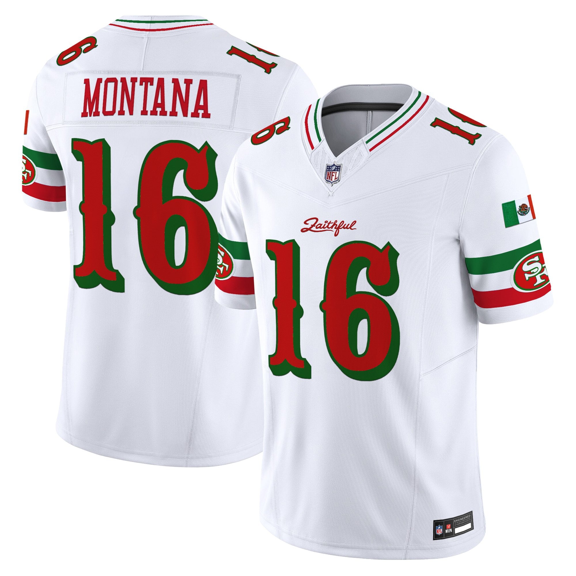 Men's San Francisco 49ers Mexico “Rivalries” Vapor Limited Jersey - All Stitched