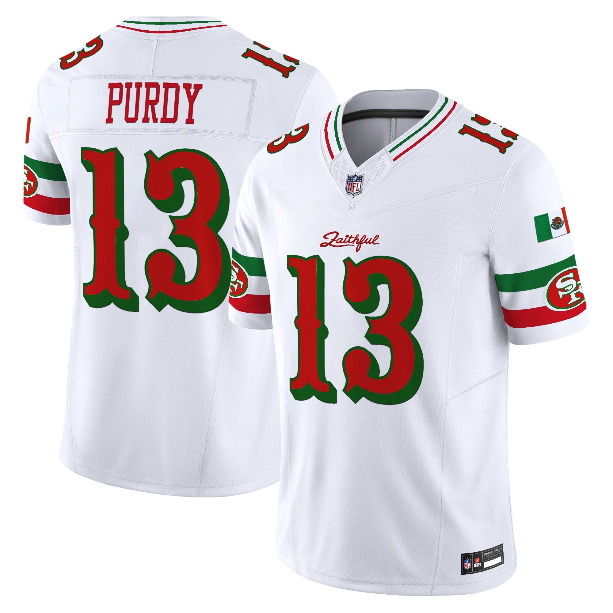 Men's San Francisco 49ers Mexico “Rivalries” Vapor Limited Jersey - All Stitched
