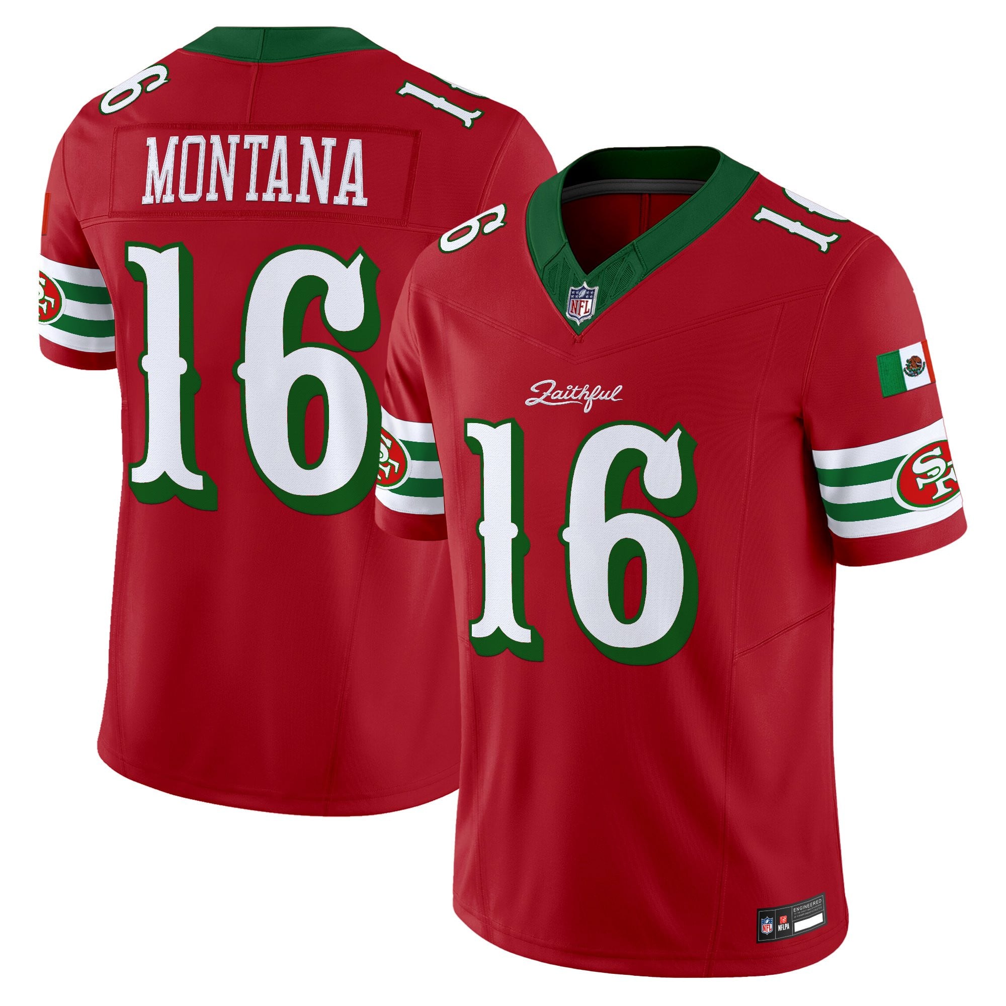 Men's San Francisco 49ers Mexico “Rivalries” Vapor Limited Jersey - All Stitched