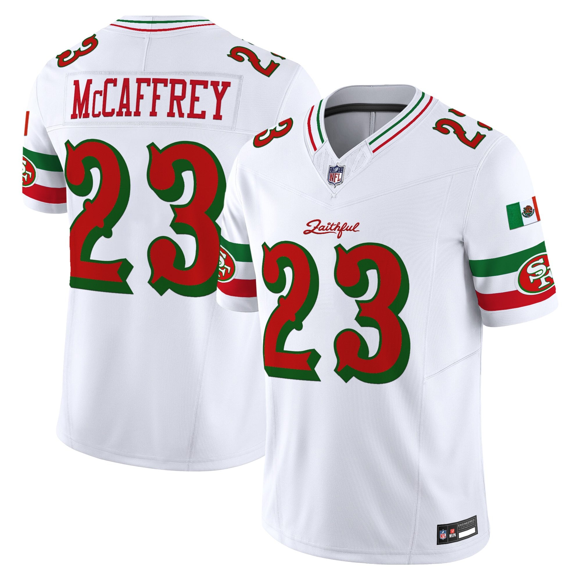Men's San Francisco 49ers Mexico “Rivalries” Vapor Limited Jersey - All Stitched