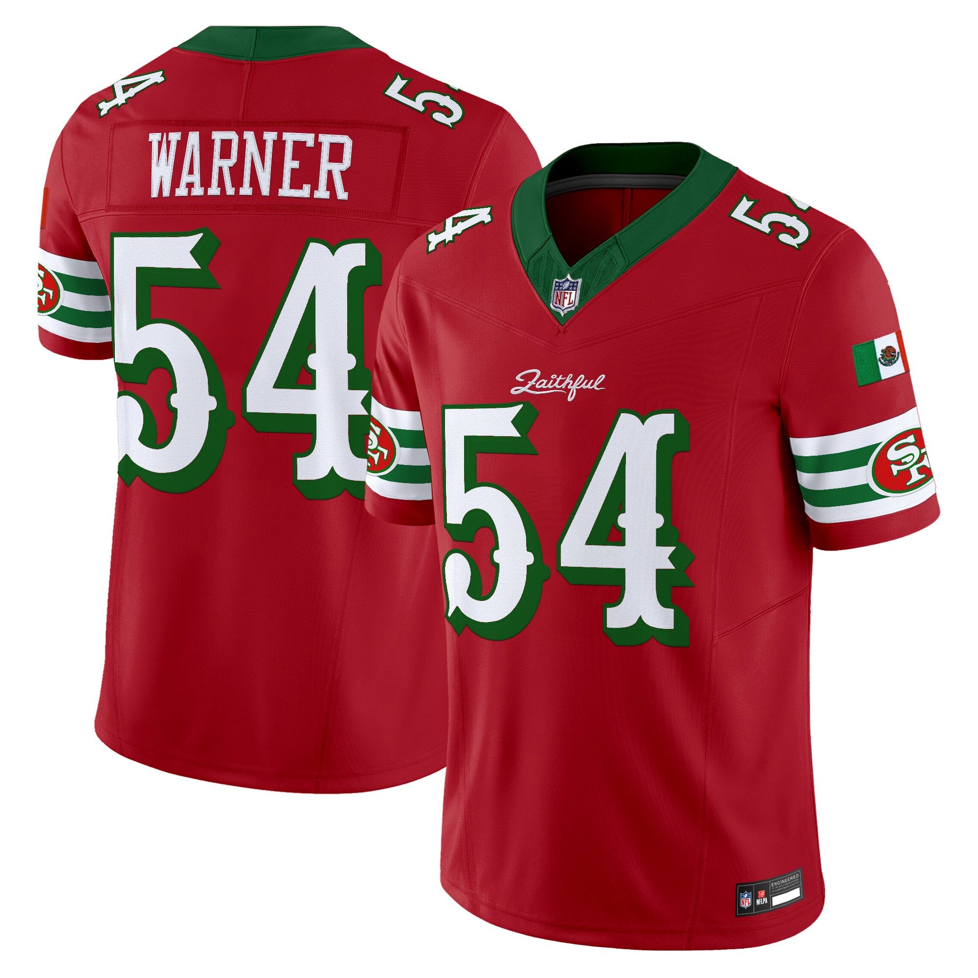 Men's San Francisco 49ers Mexico “Rivalries” Vapor Limited Jersey - All Stitched